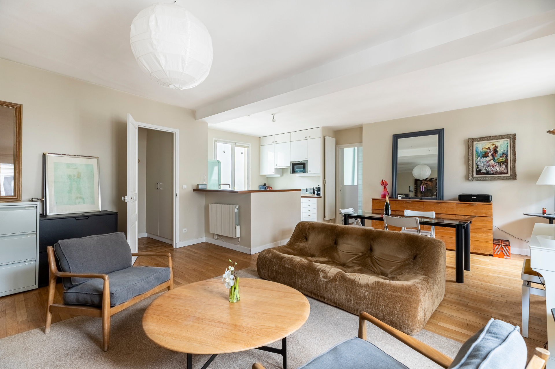 Paris 1er – Place des Victoires / Palais Royal – 69 m² traversant au calme – Charme de l’ancien – Potentiel 2 chambres