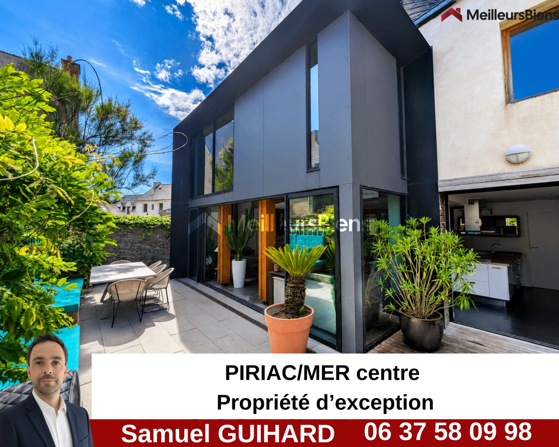 Piriac-sur-Mer : Propriété d’architecte à deux pas de l'océan et du centre historique