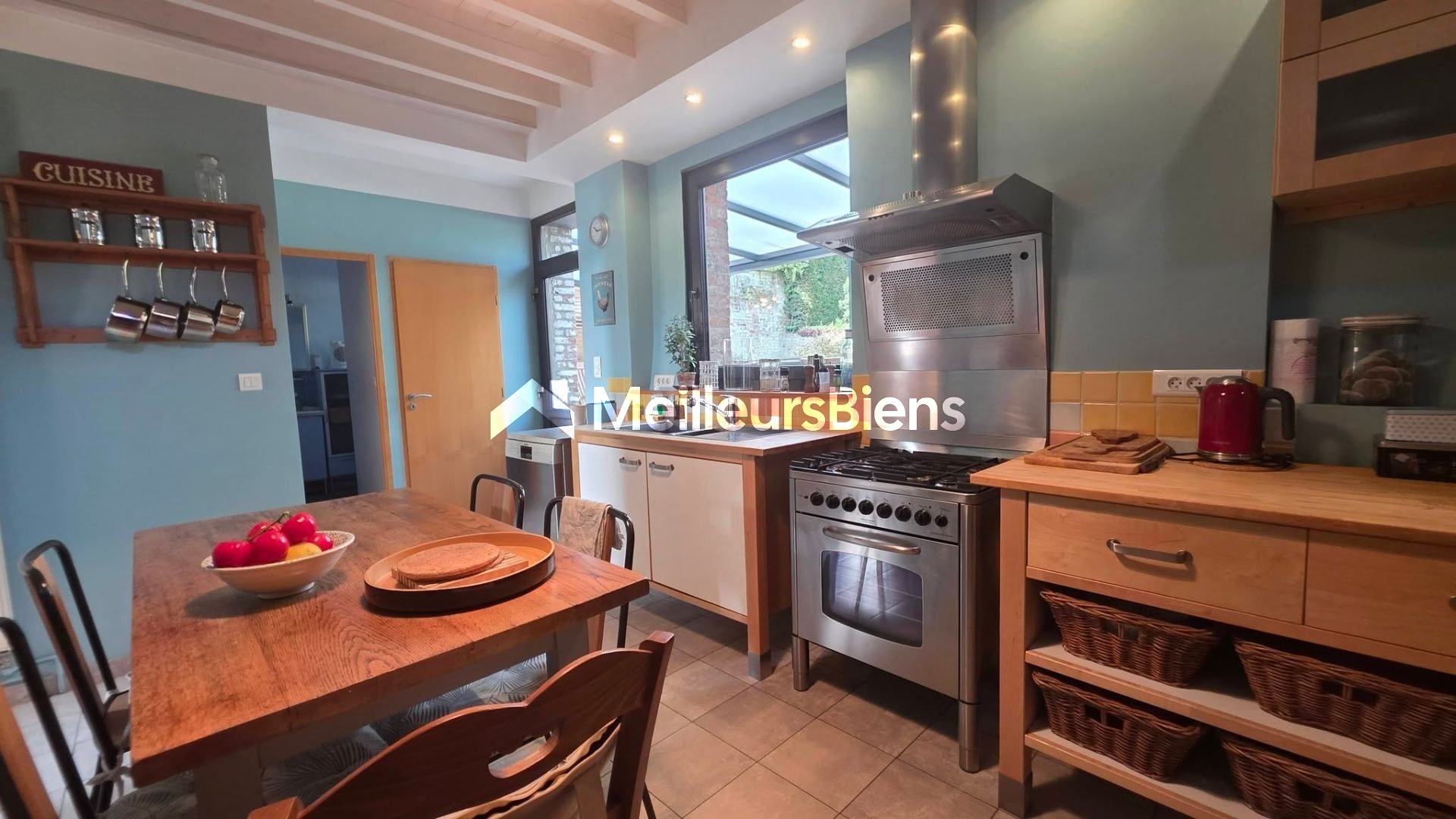 Maison 140 m² à Sebourg, 2 chambres, Terrasse, Sous-Sol, Jardin 579 m² et garage