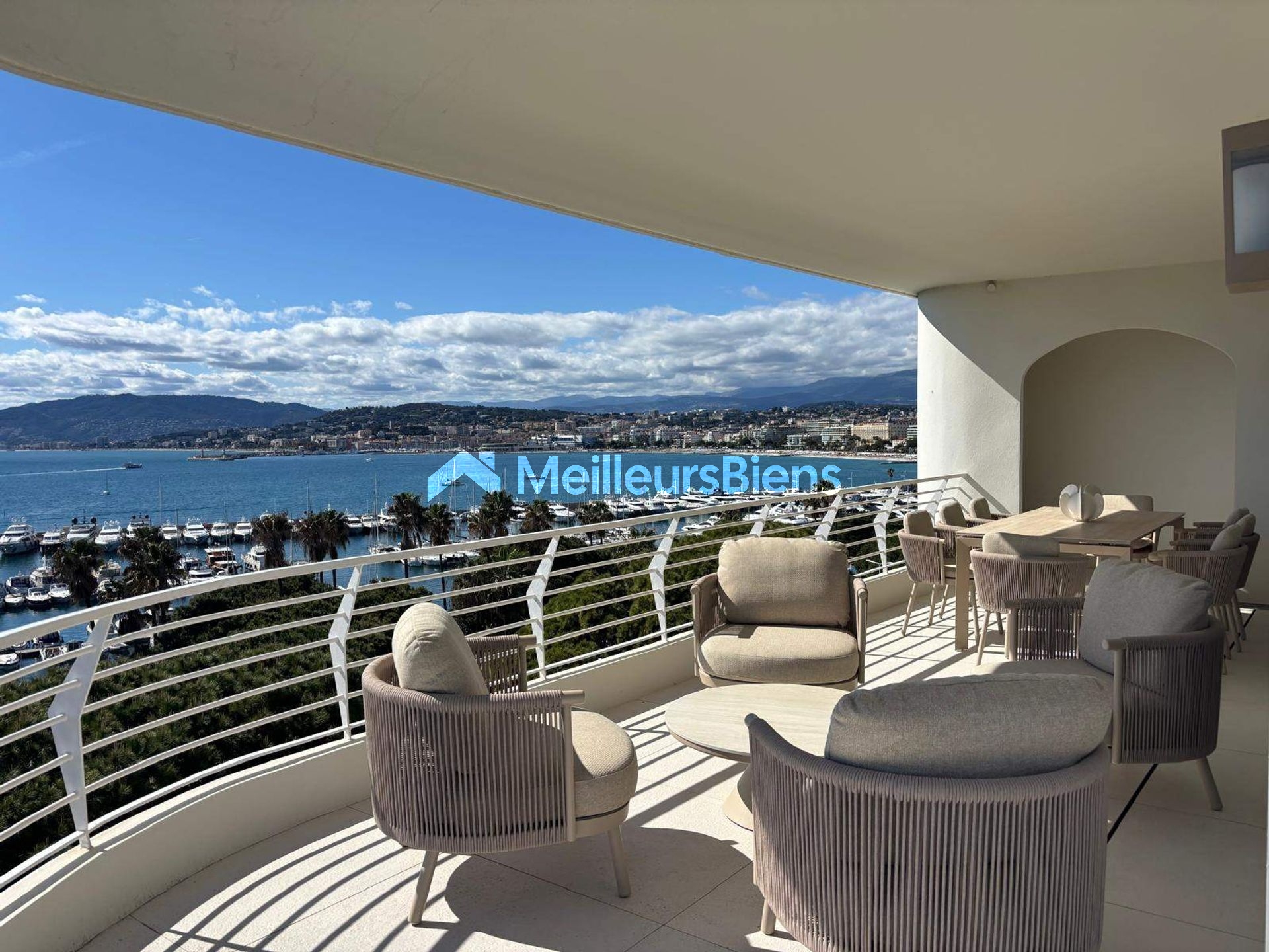 Cannes Croisette : , Rare, penthouse d'exception, terrasse et vue mer imprenable