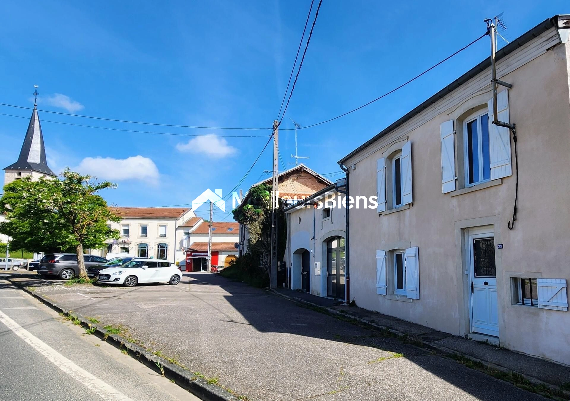 Maizières 54550, maison 3 pièces avec 2 chambres et salle d'eau