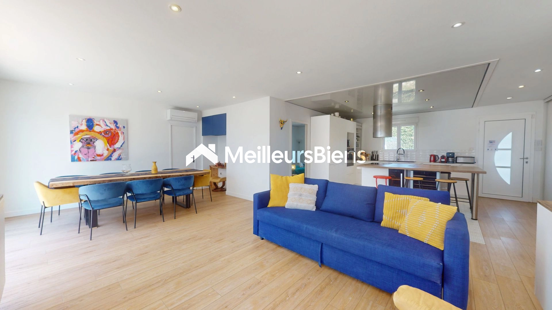 Maison de plain-pied 130 m² à Canejan, 6 pièces, piscine et garage