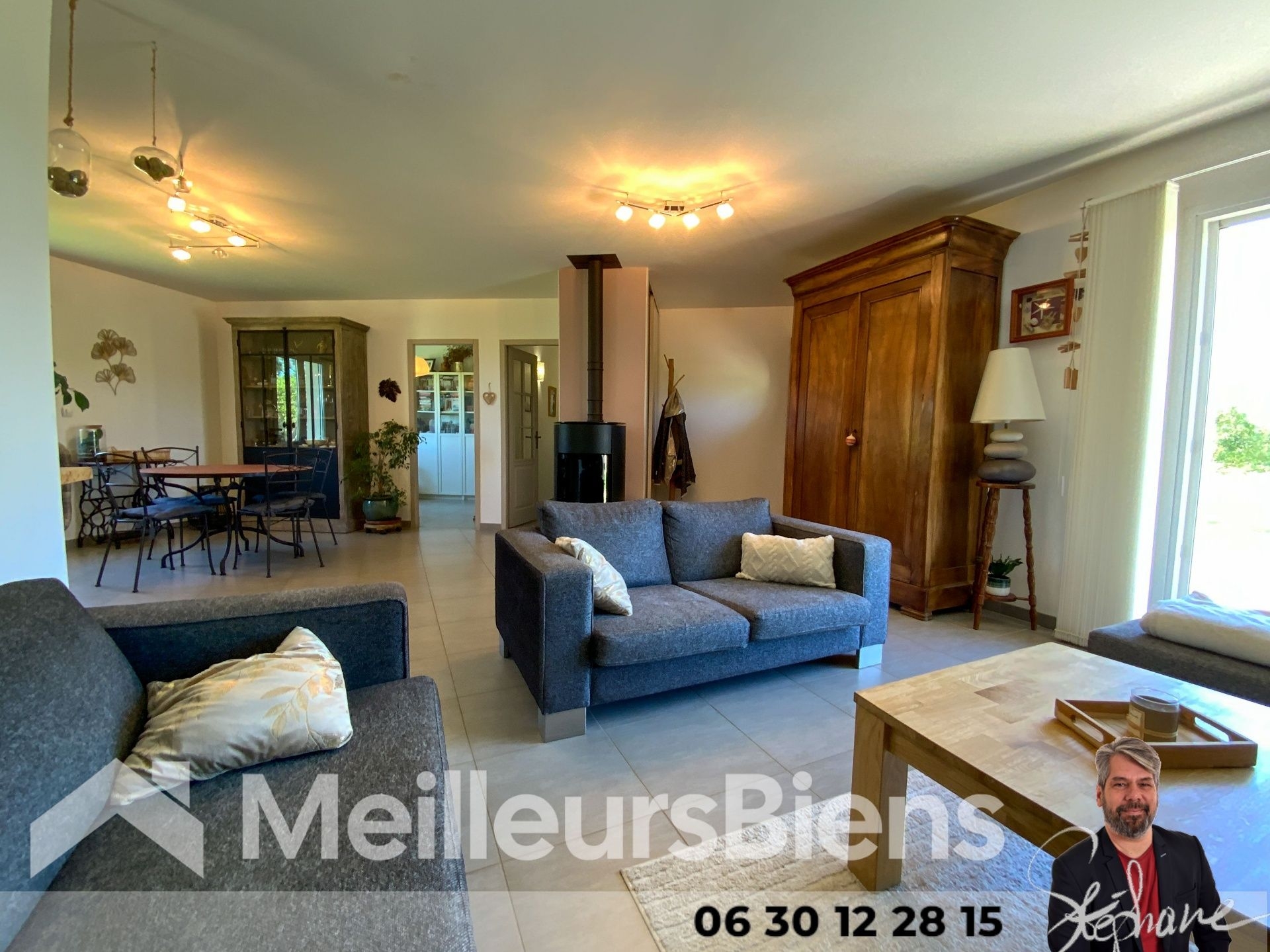 Ozillac 17500 maison 4 chambres avec garage et terrain