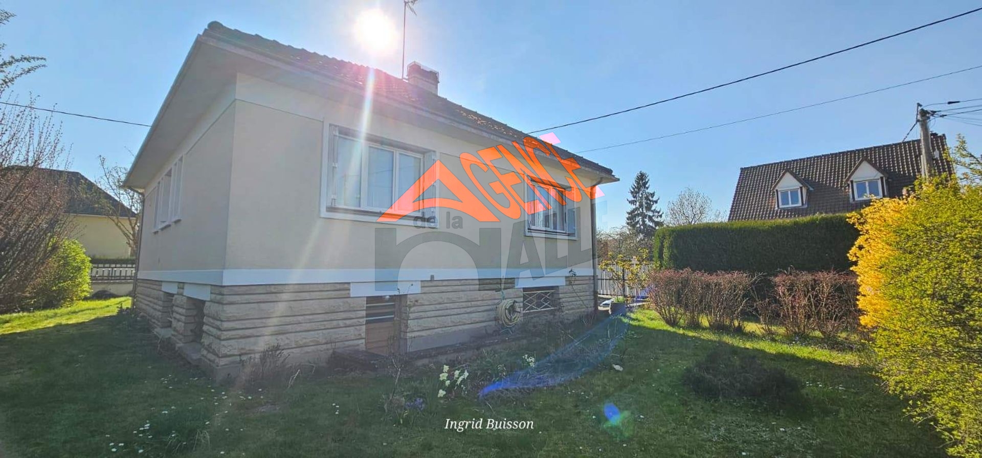 Maison plain pied sous sol total