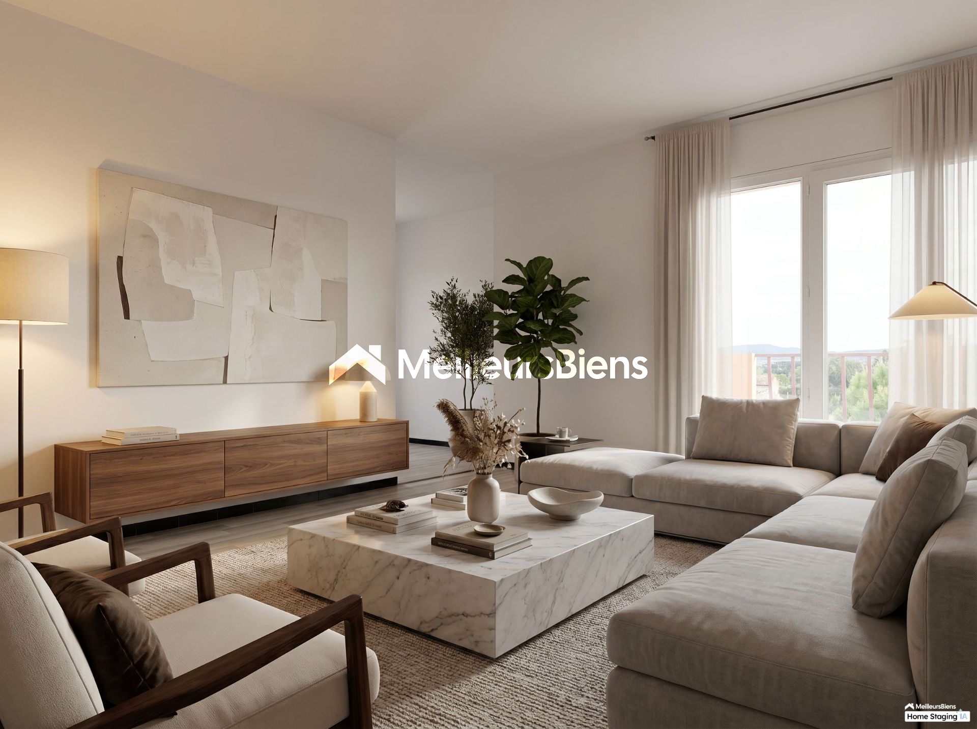 Appartement T5 de 89,68 m² avec balcon au centre de Pont-Saint-Esprit