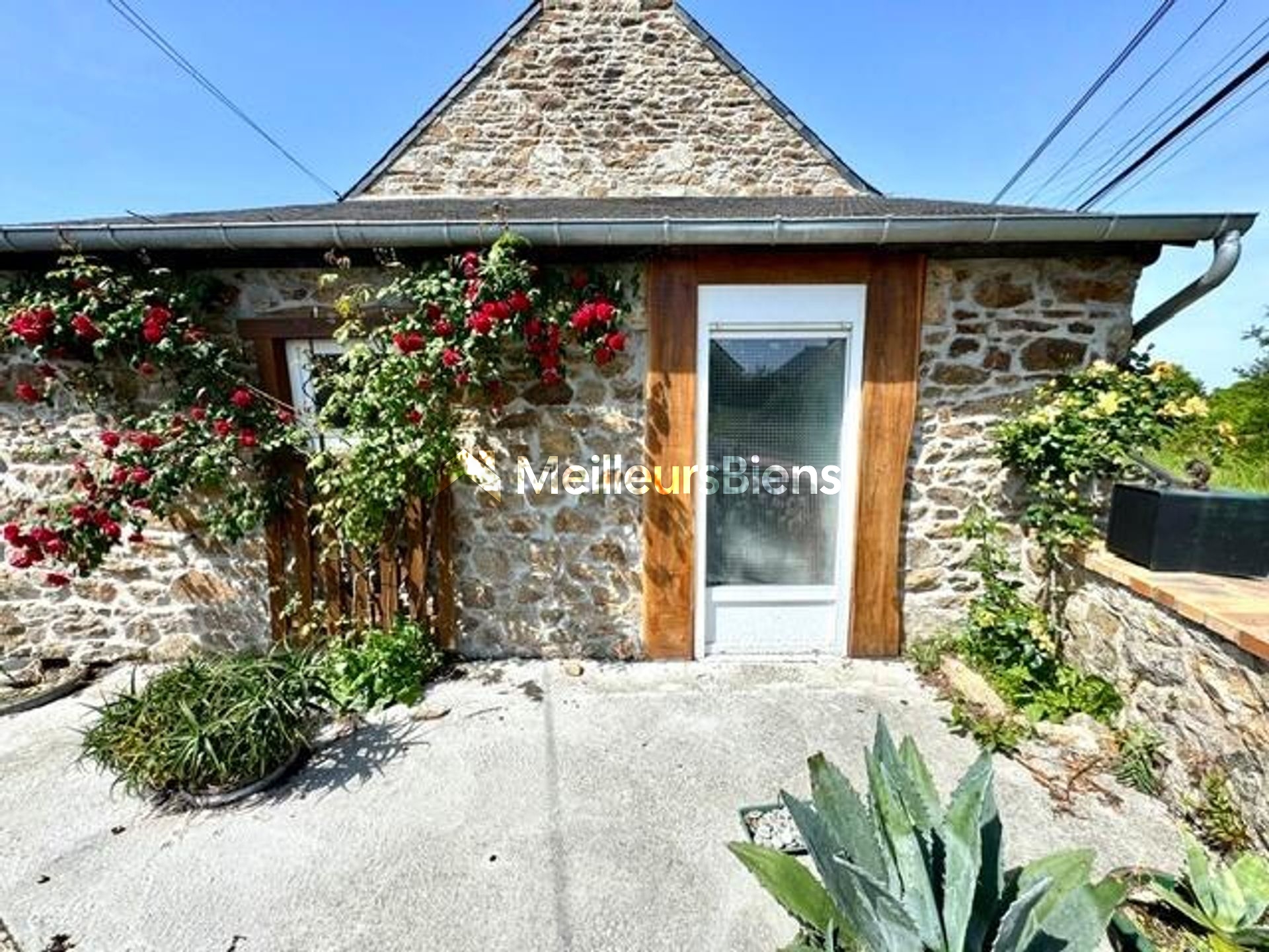 Maison en pierres + appartement/gîte + hangar + dépendances
