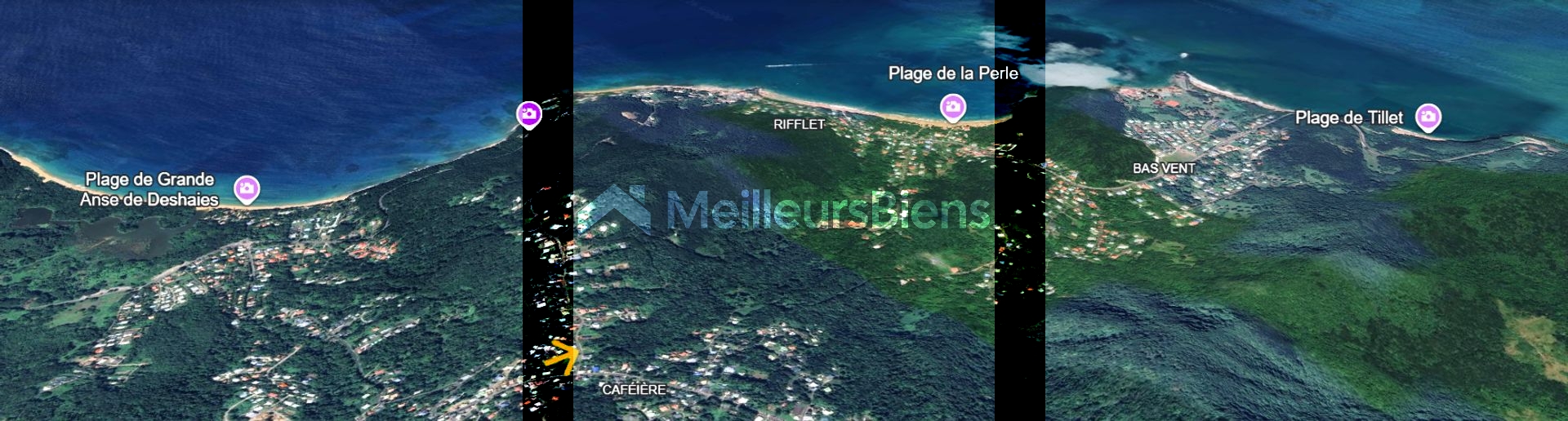 Terrain à bâtir Deshaies 1 901 m²
