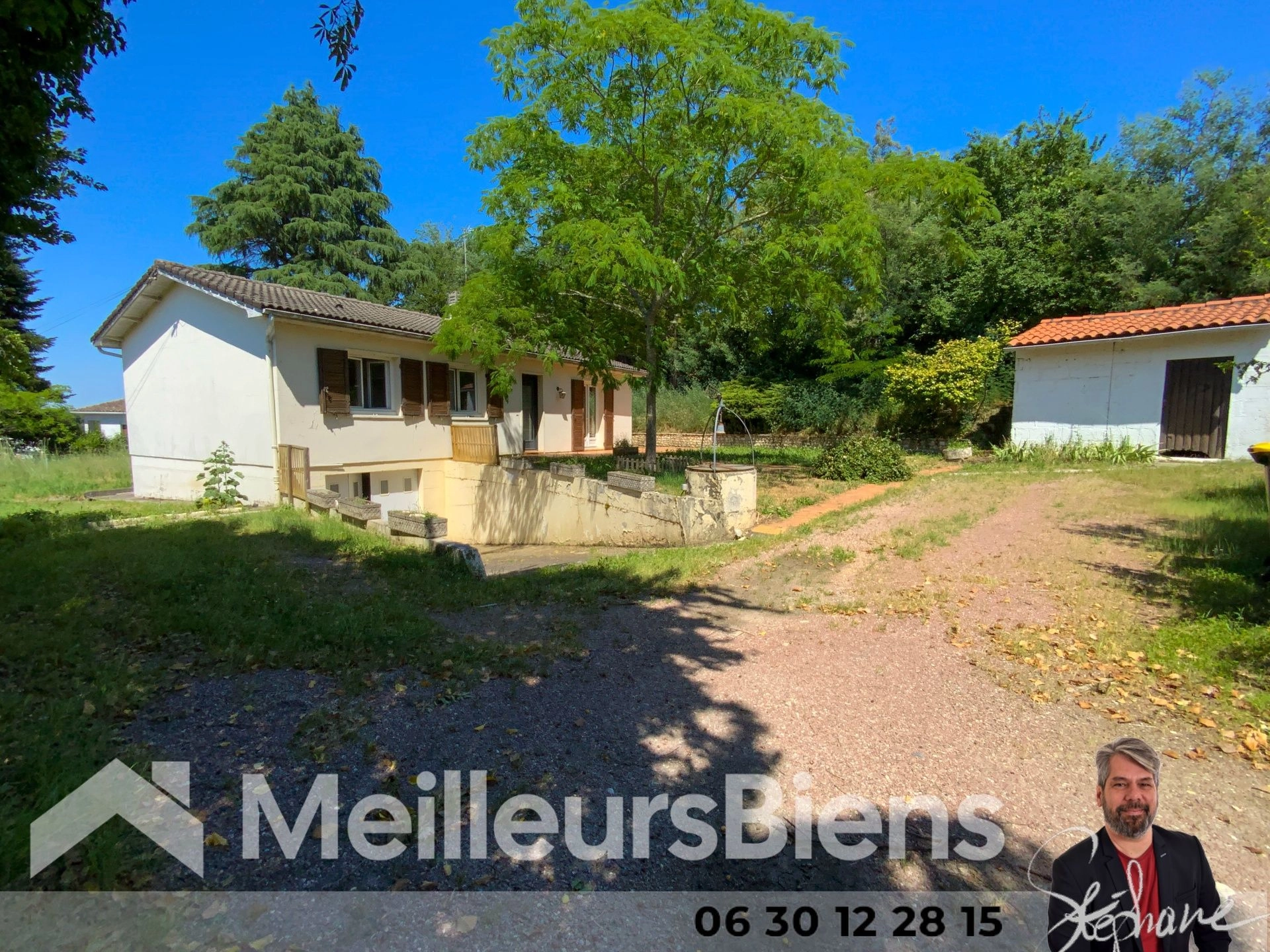 Maison plein pied centre Montendre 3 chambres