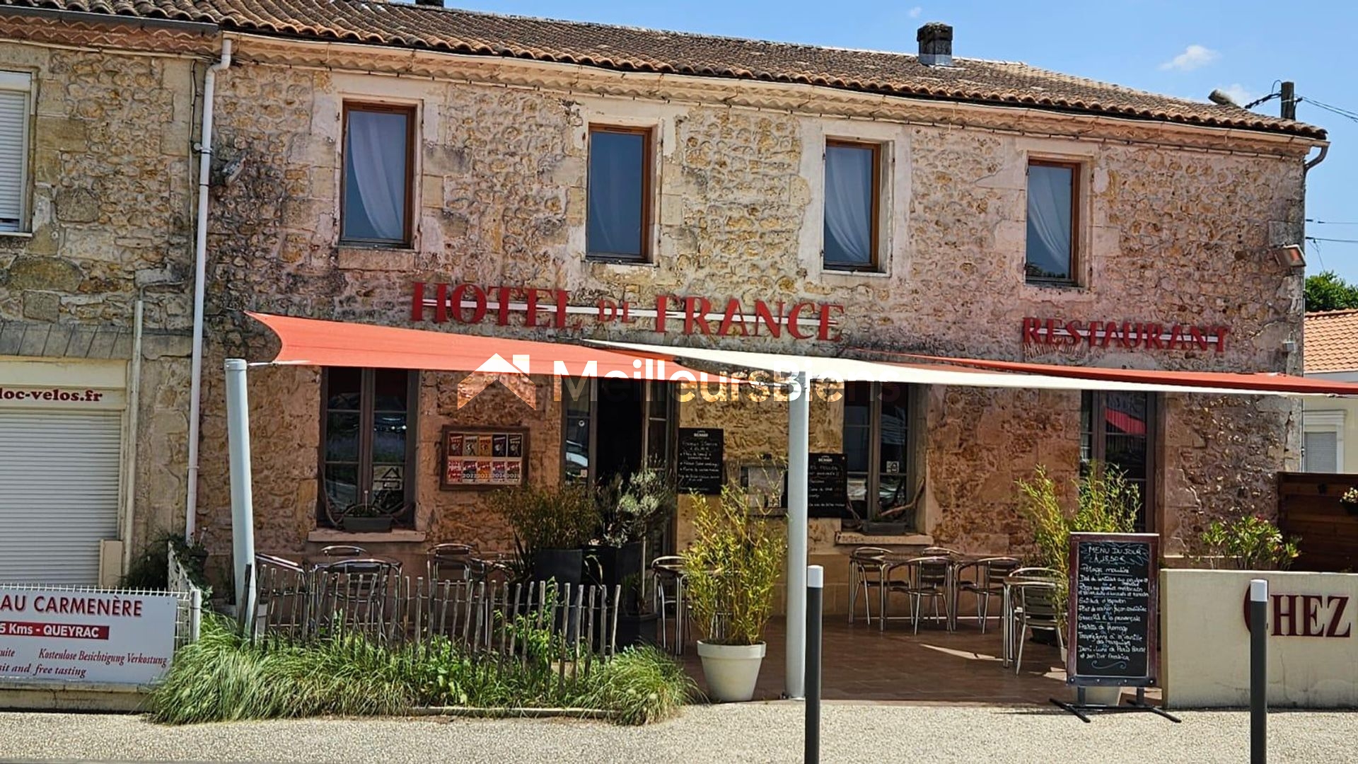 VOTRE HOTEL RESTAURANT - MURS, FONDS & L IV - À 33930 VENDAYS MONTALIVET - 507 M² HABITABLES