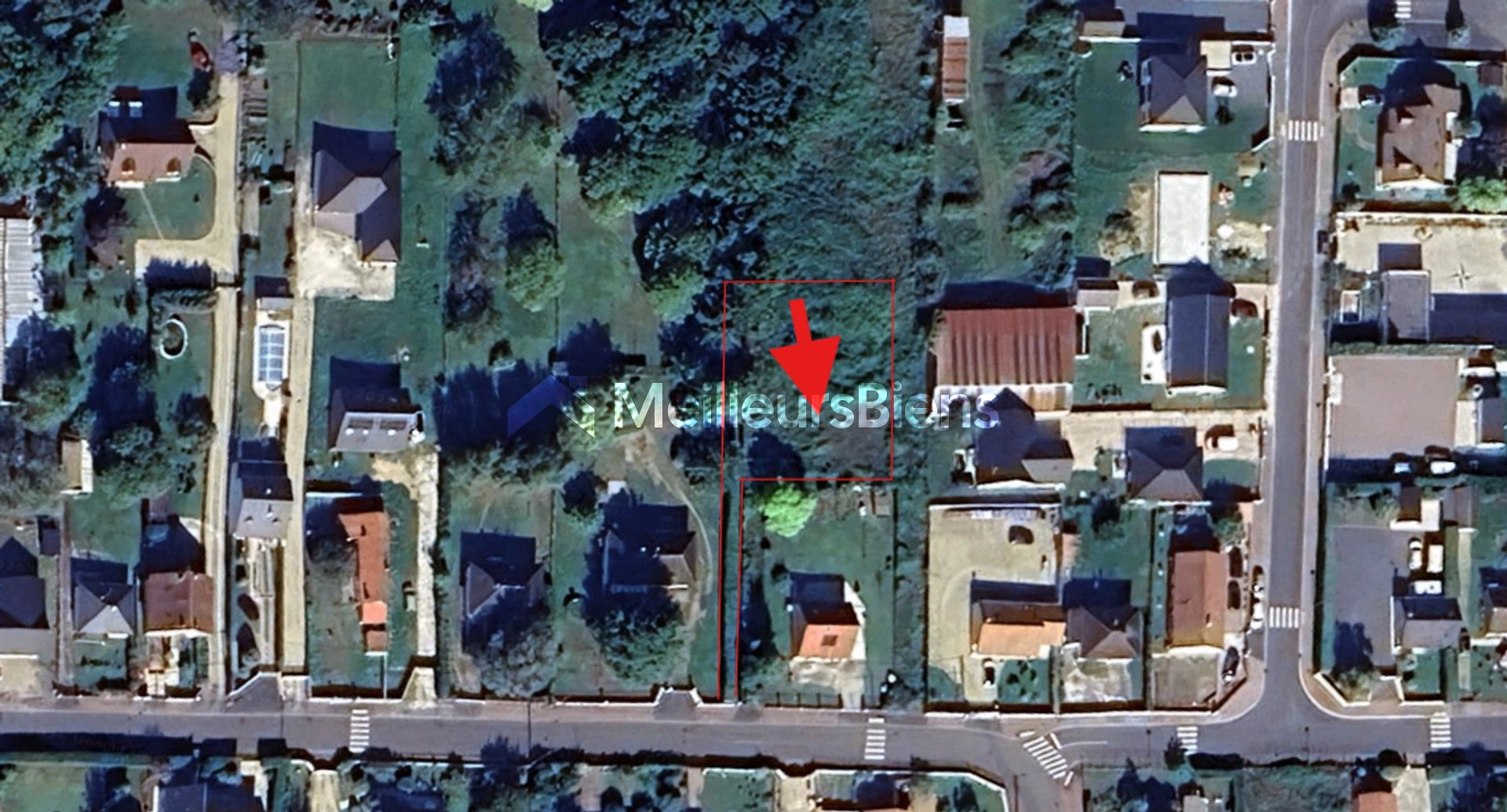 850 m² au calme en lot arrière