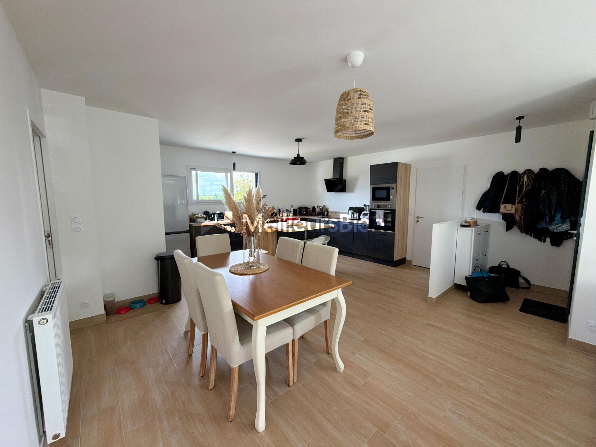 Pavillon de plain-pied intégral 3 chambres avec jardin