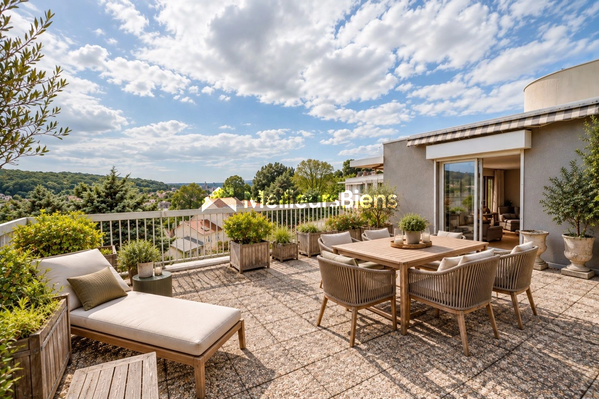 Dernier étage terrasse et vues, rénové – Rare à Sèvres