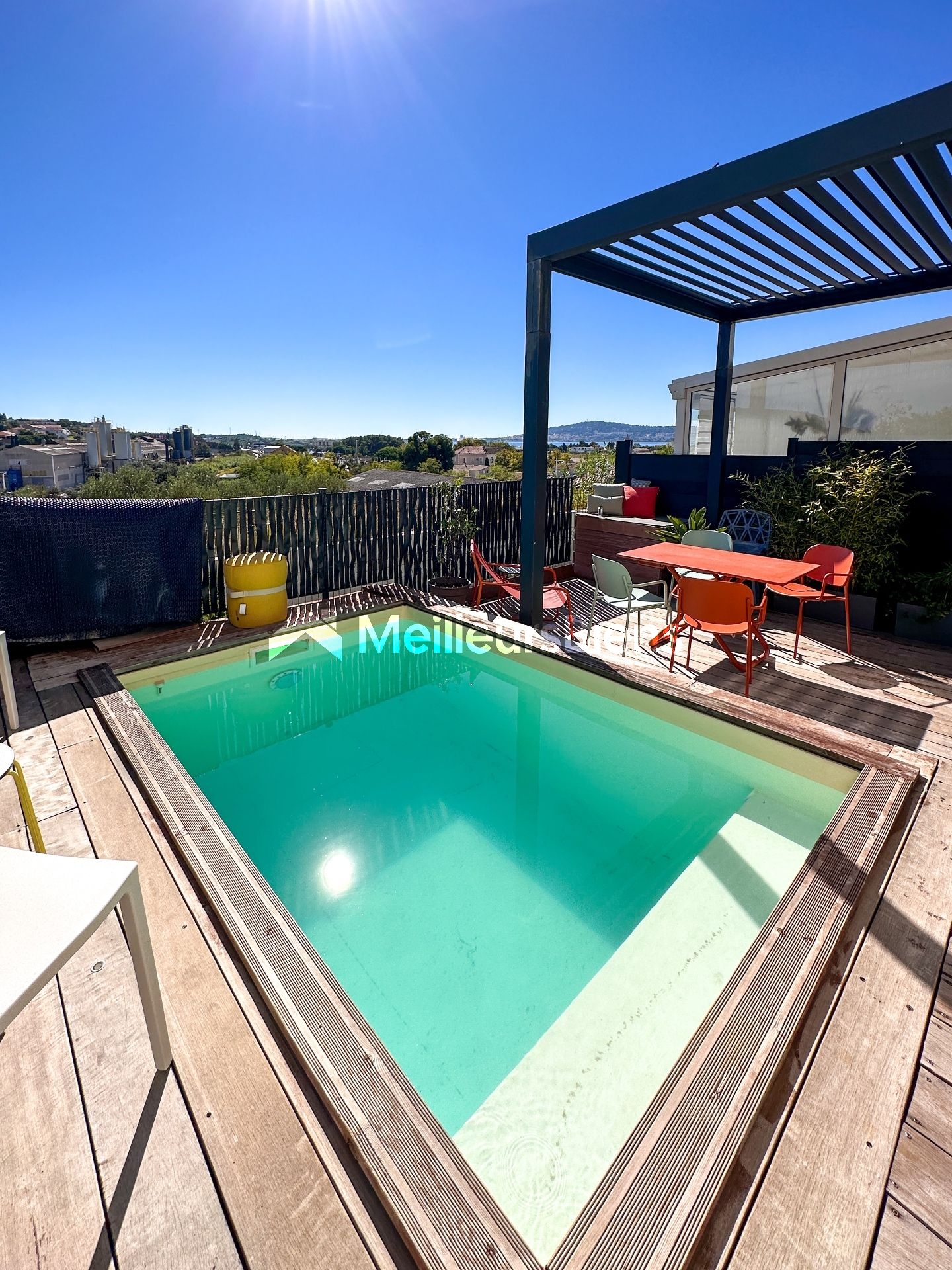 Maison individuelle de type 4 avec terrasse, piscine et vue sur Sète Balaruc-les-Bains,