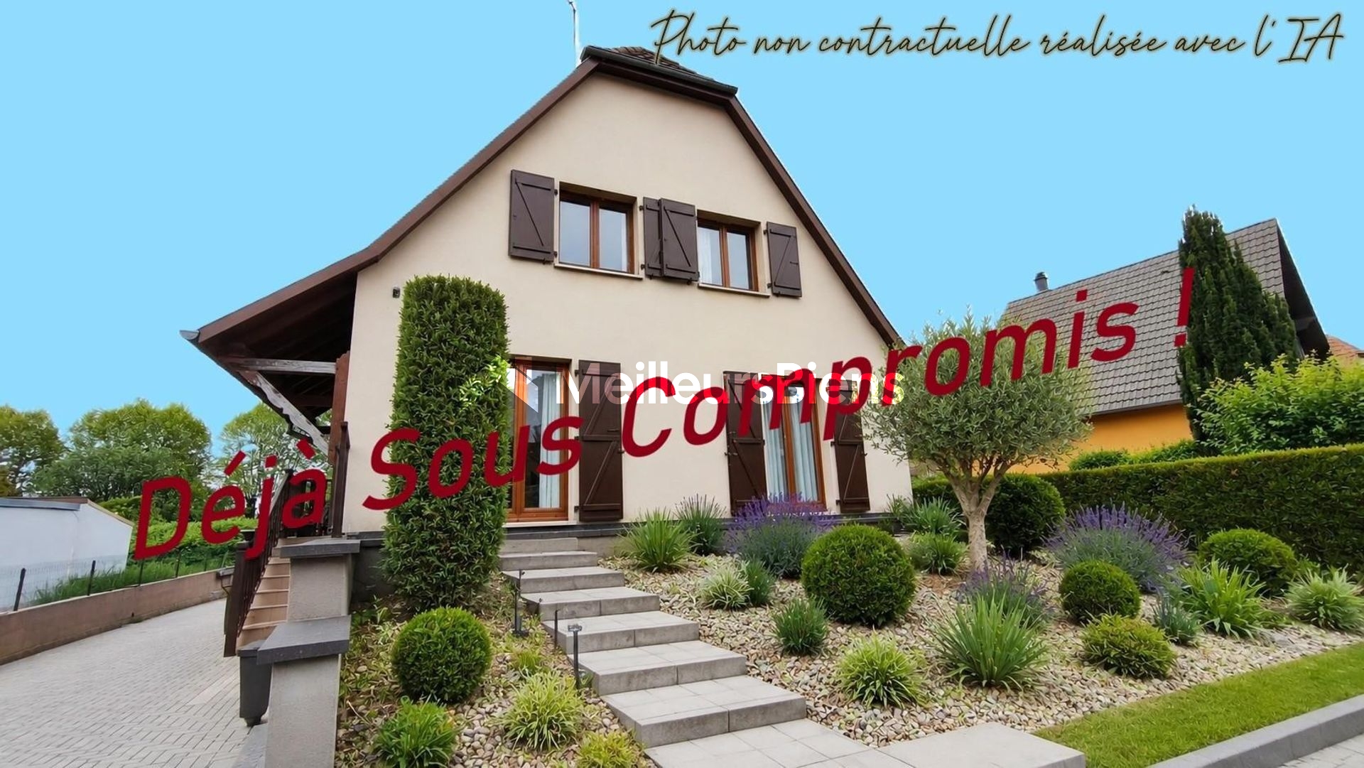 Jolie maison au calme avec ses 3 chambres à Huttenheim