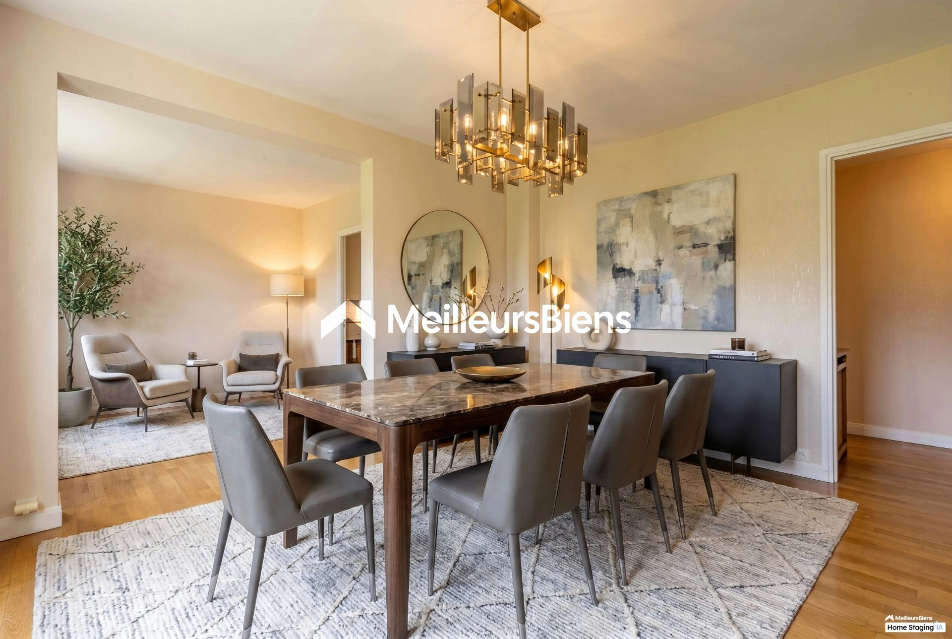 RUEIL-MALMAISON - QUARTIER PLATEAU - APPARTEMENT 76 M² - 2 CHAMBRES - SEJOUR ET SALON - GARAGE - CAVE -