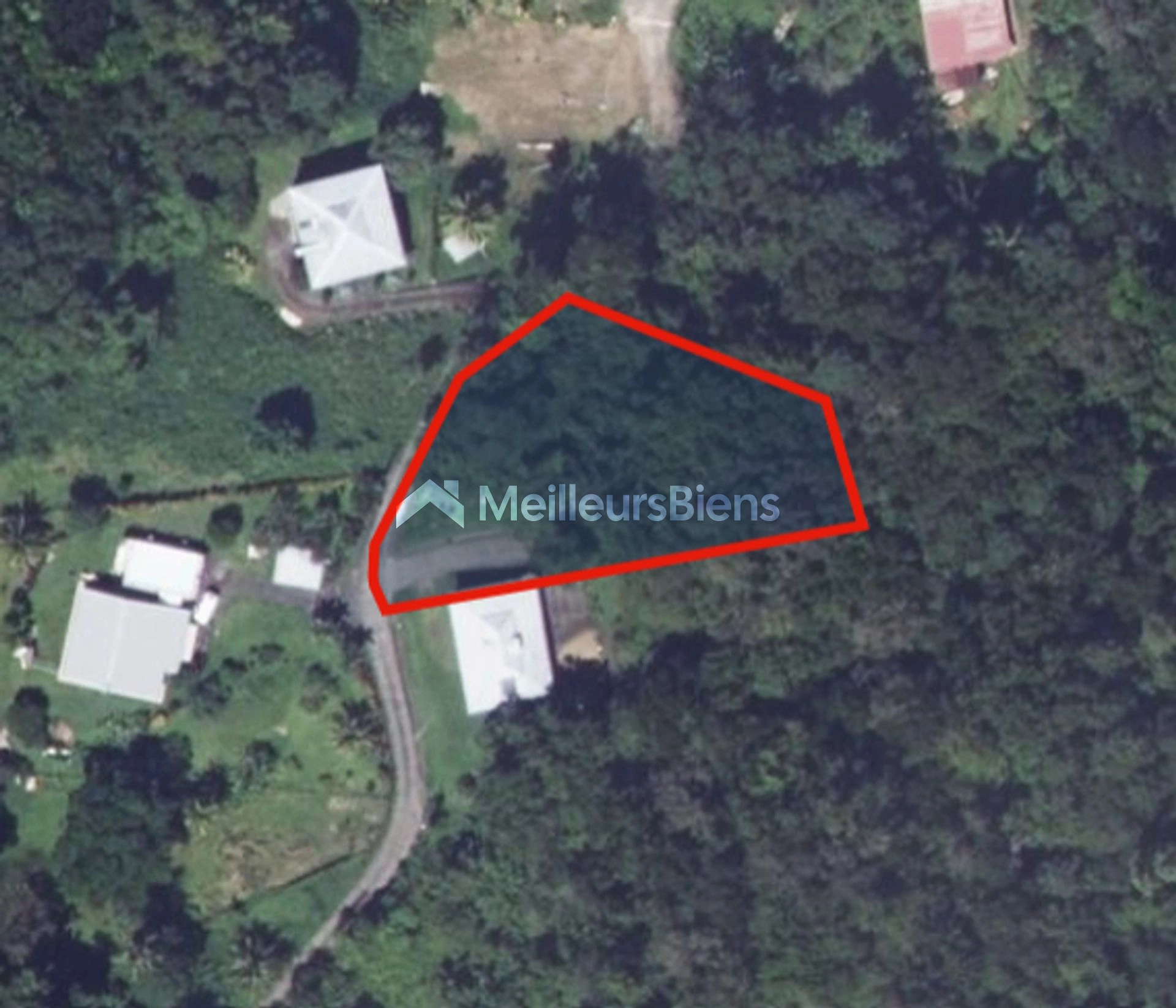 Rivière-Salée 97215 : terrain de 1 596 m² avec 1 114 m² constructibles