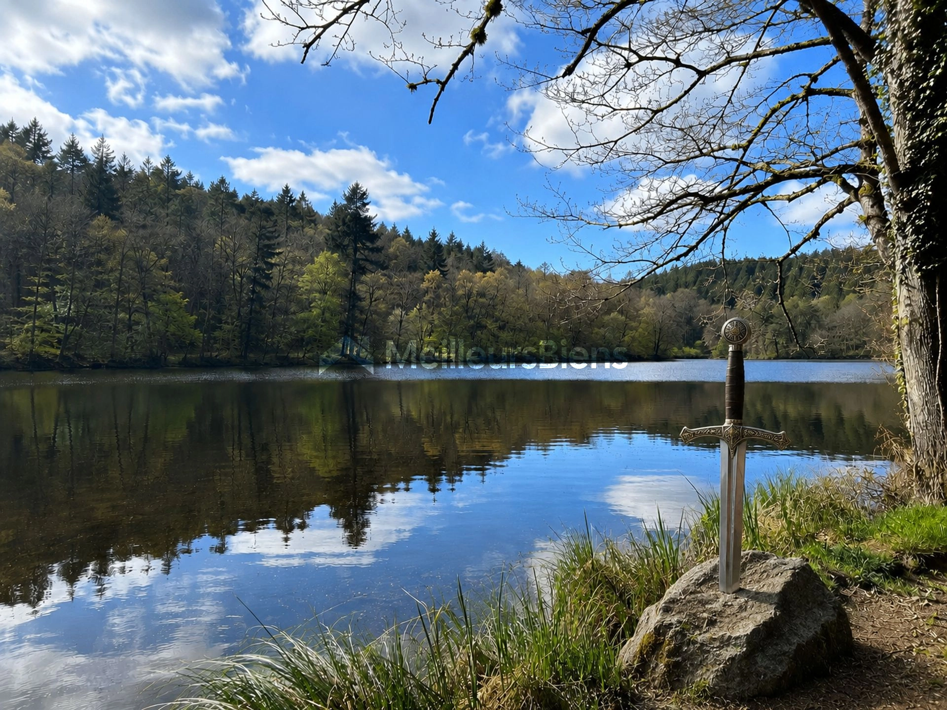 Propriété d’exception au cœur de Brocéliande – Étang de Paimpont