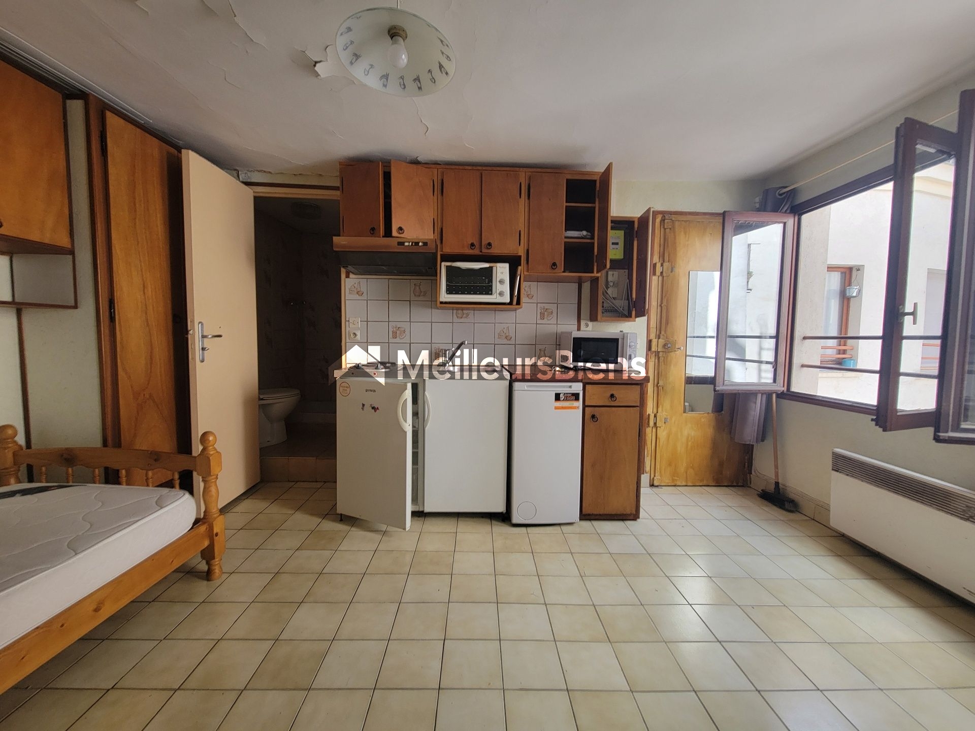 Studio de 17,46 m² au 3e étage sur cour Paris 75003