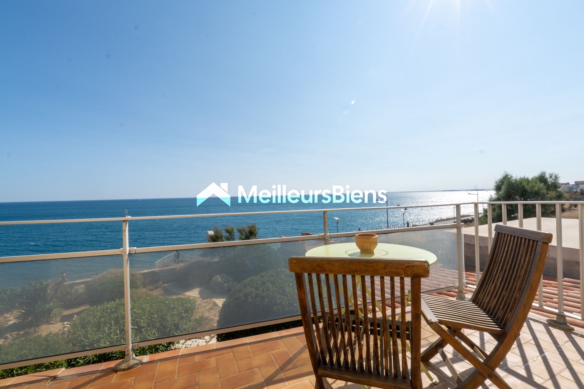 Appartement 4 pièces 114 m² à Sète, 3 chambres, vue spectaculaire sur la mer !