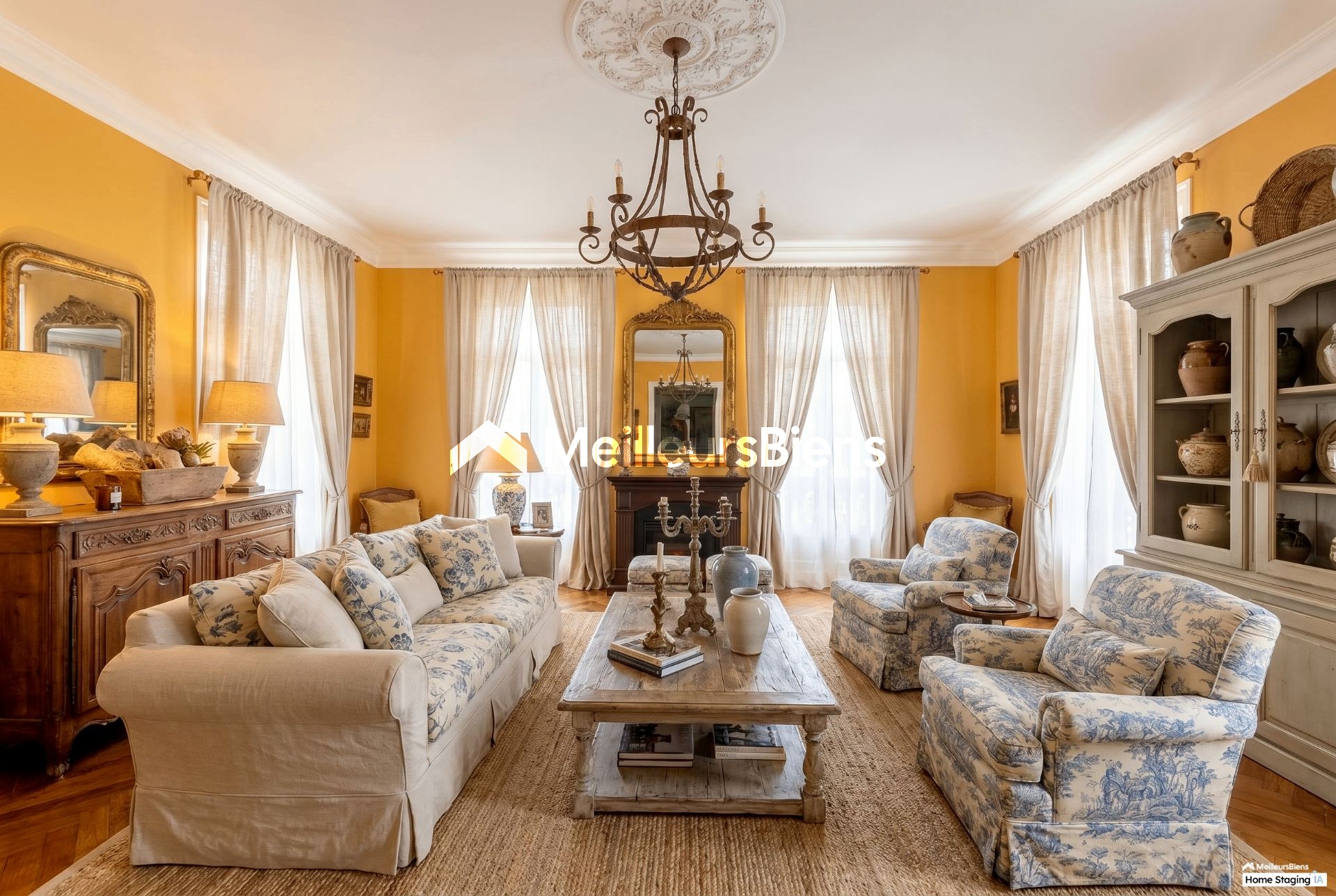 Nice/Carabacel : Vaste appartement familial (141 m2) dans bel immeuble Bourgeois typiquement Nicois