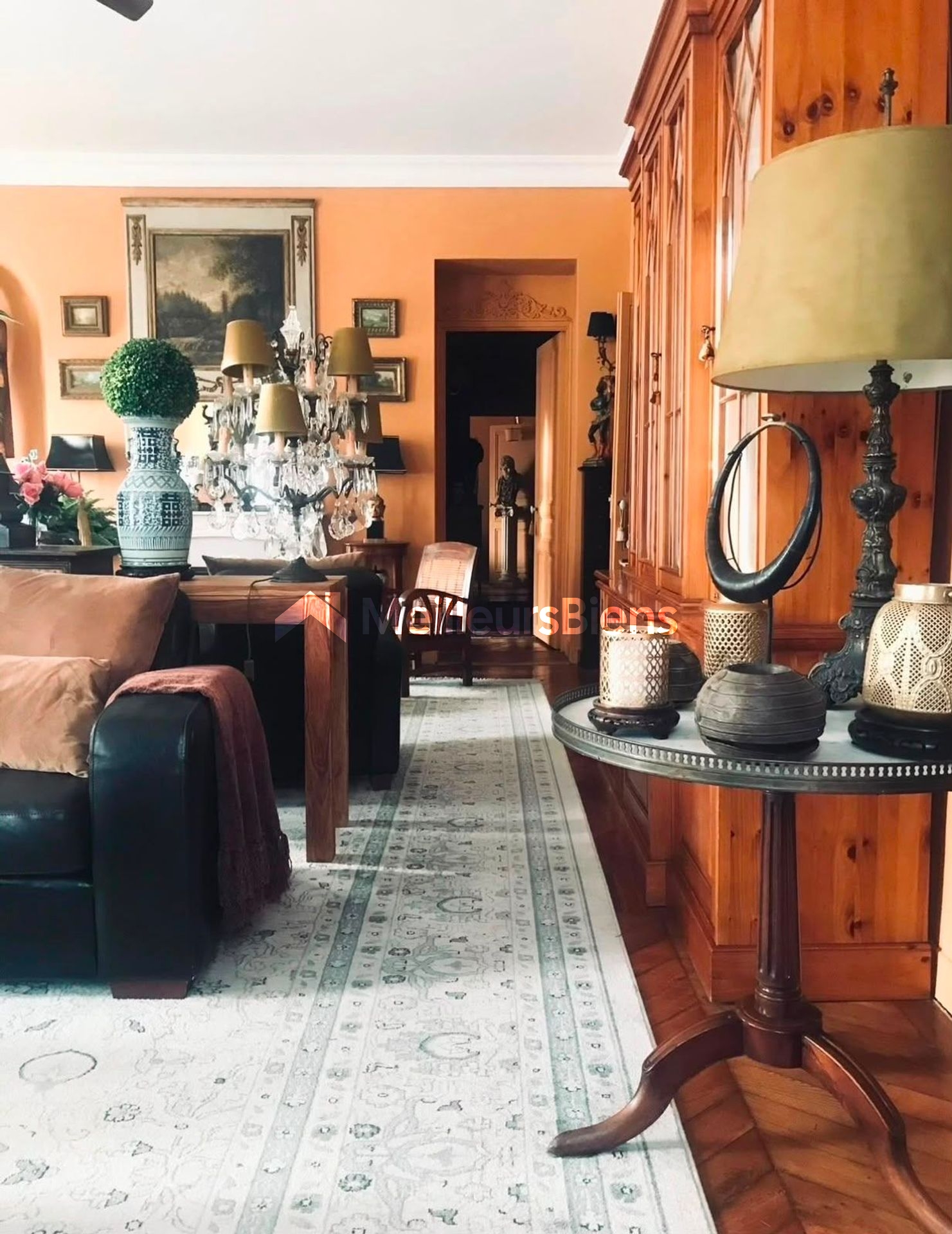 Nice/Carabacel : Vaste appartement familial (141 m2) dans bel immeuble Bourgeois typiquement Nicois