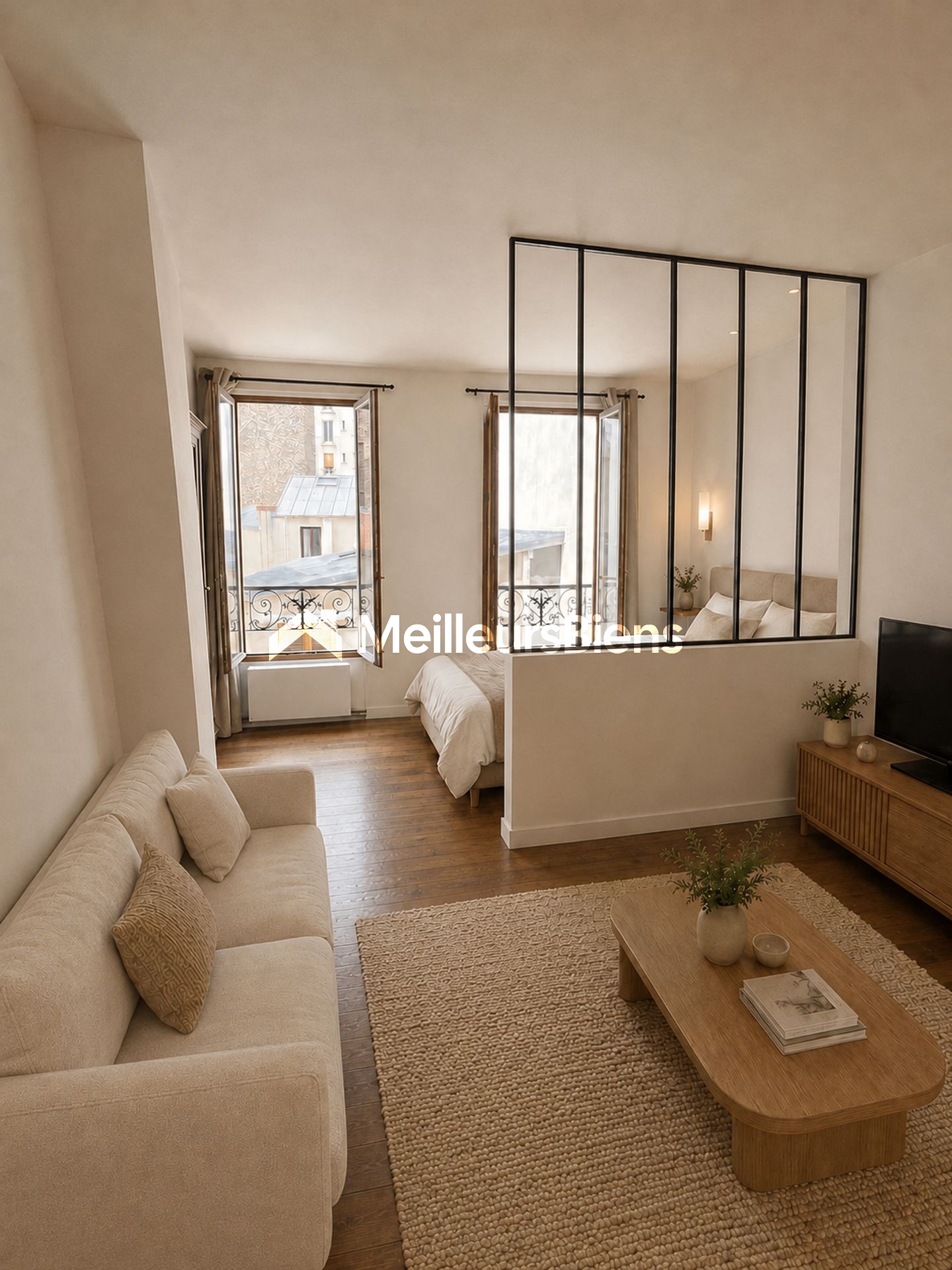 Appartement 2 pièces Paris 20 ème