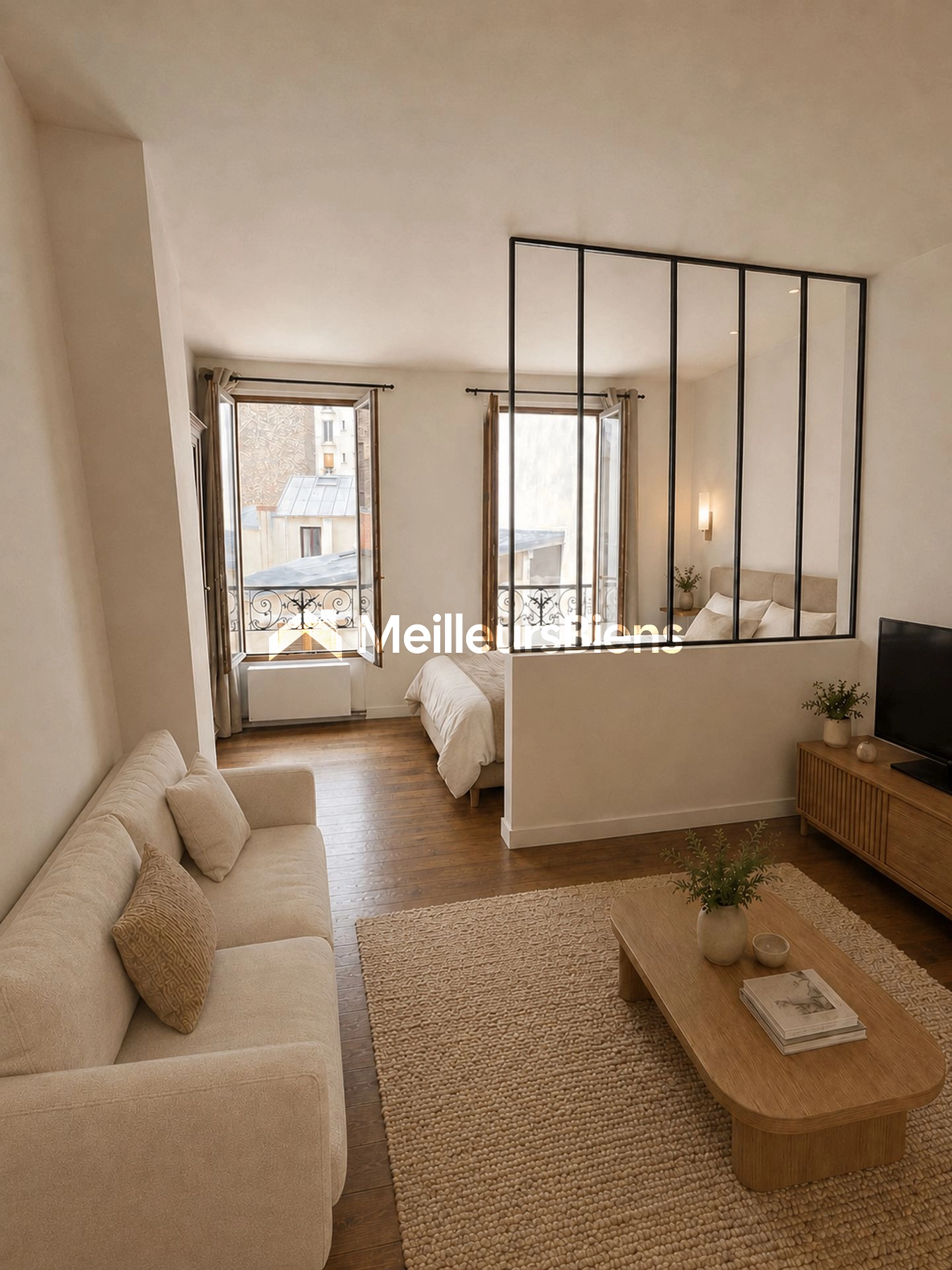 Appartement 2 pièces Paris 20 ème