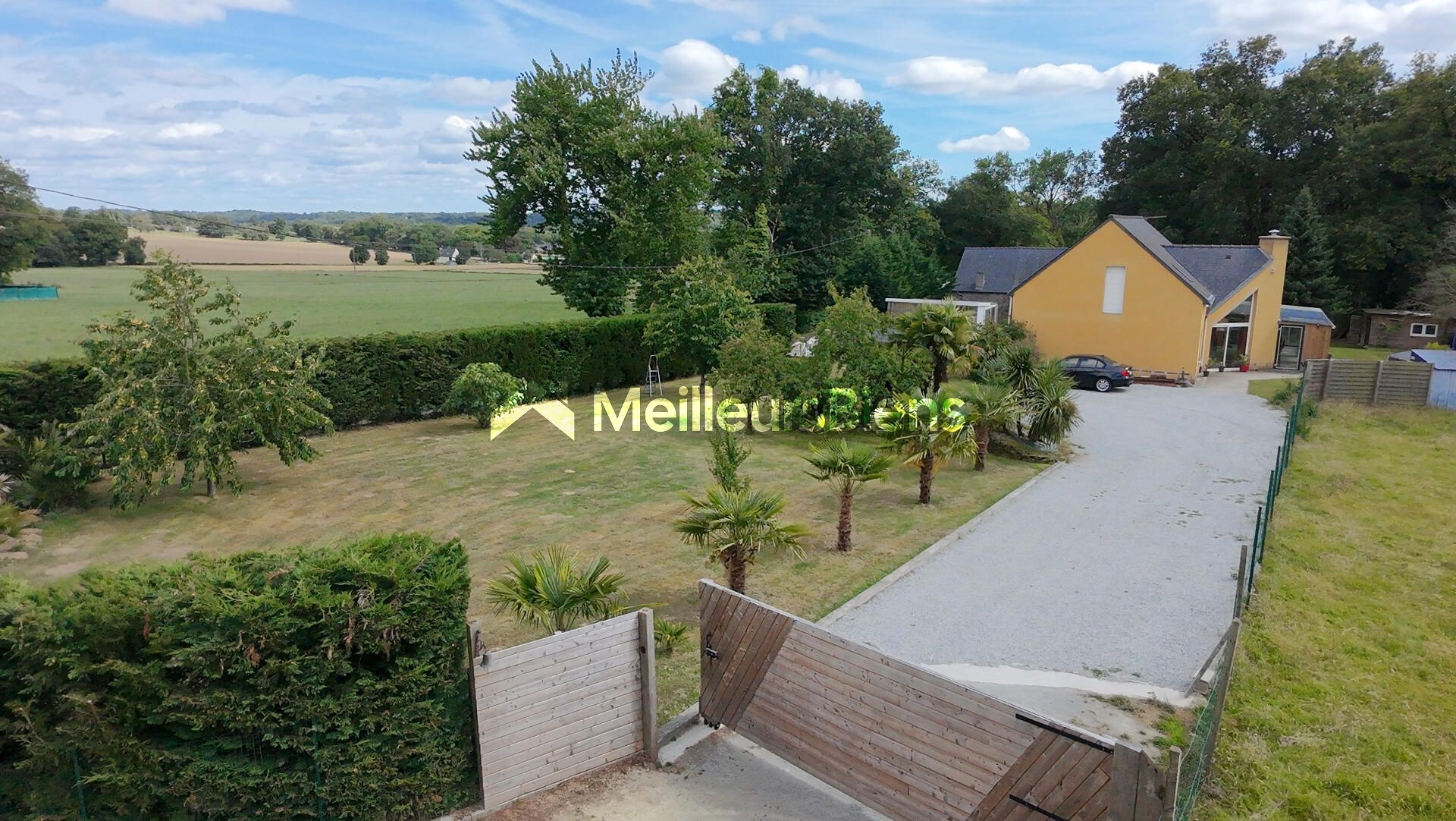 Maison familiale 169 m² hab en campagne de Les Fougerêts - Terrain de 2373 m²