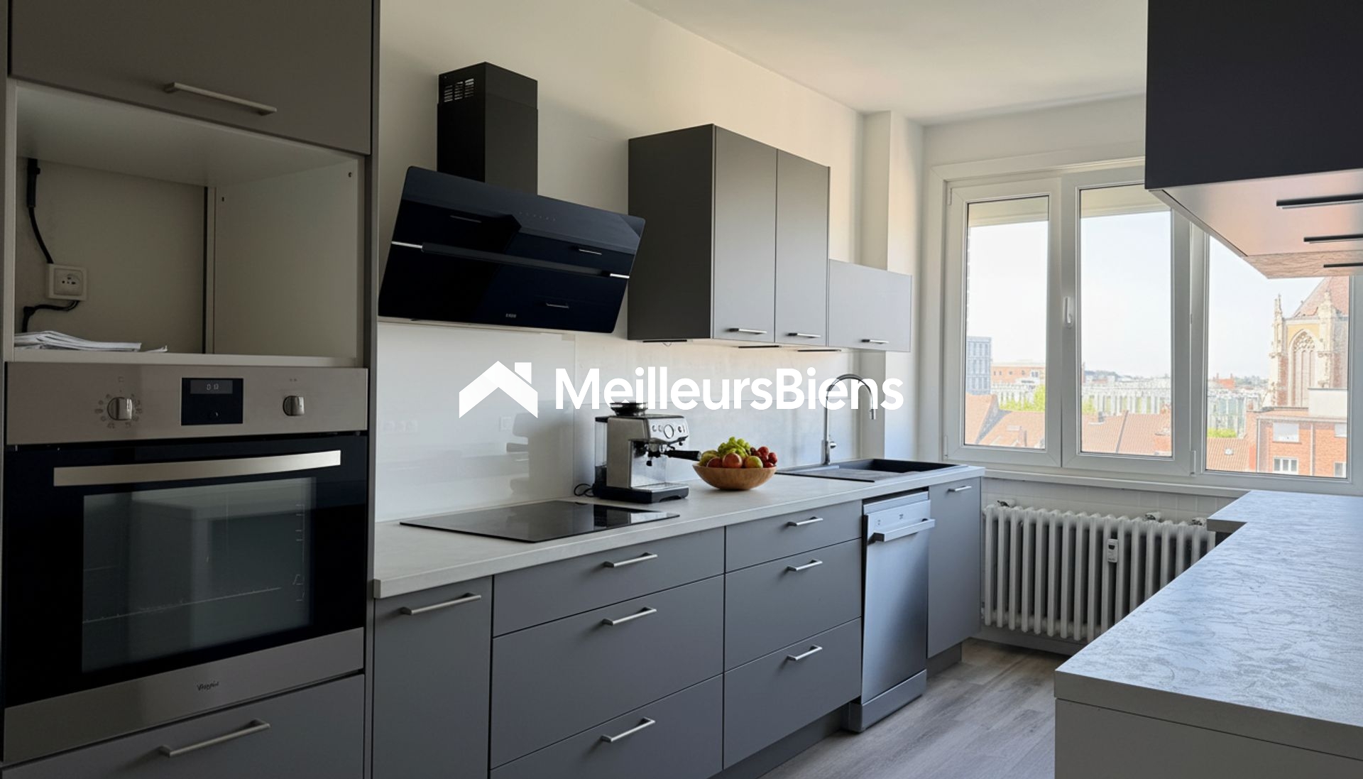 APPARTEMENT T4 D’EXCEPTION – DERNIER ÉTAGE – VUE PANORAMIQUE SUR TOURCOING
