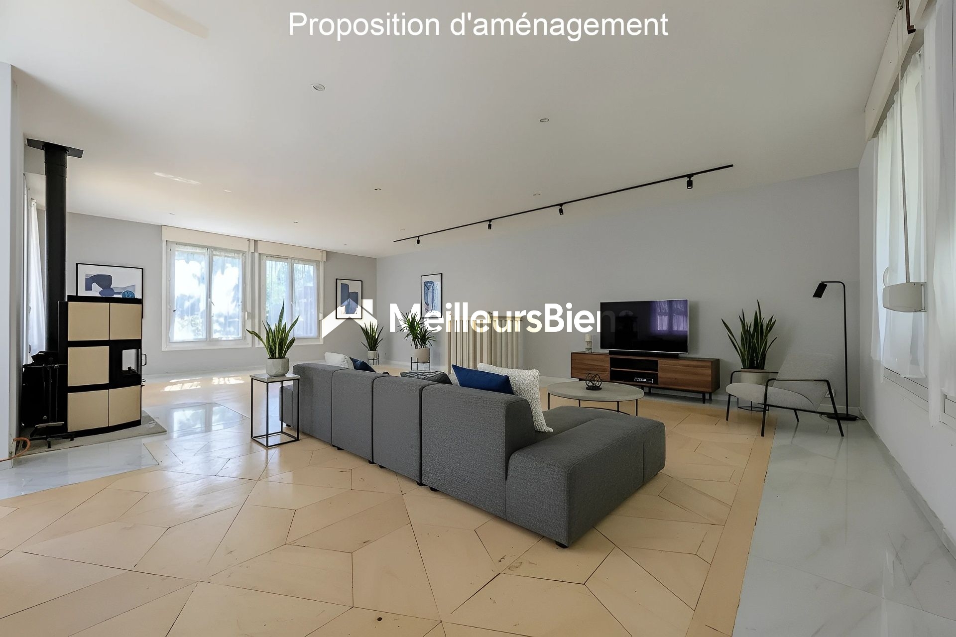 Maison 145 m² à Jouy-Mauvoisin 4 chambres sur terrain divisible de 1090 m²