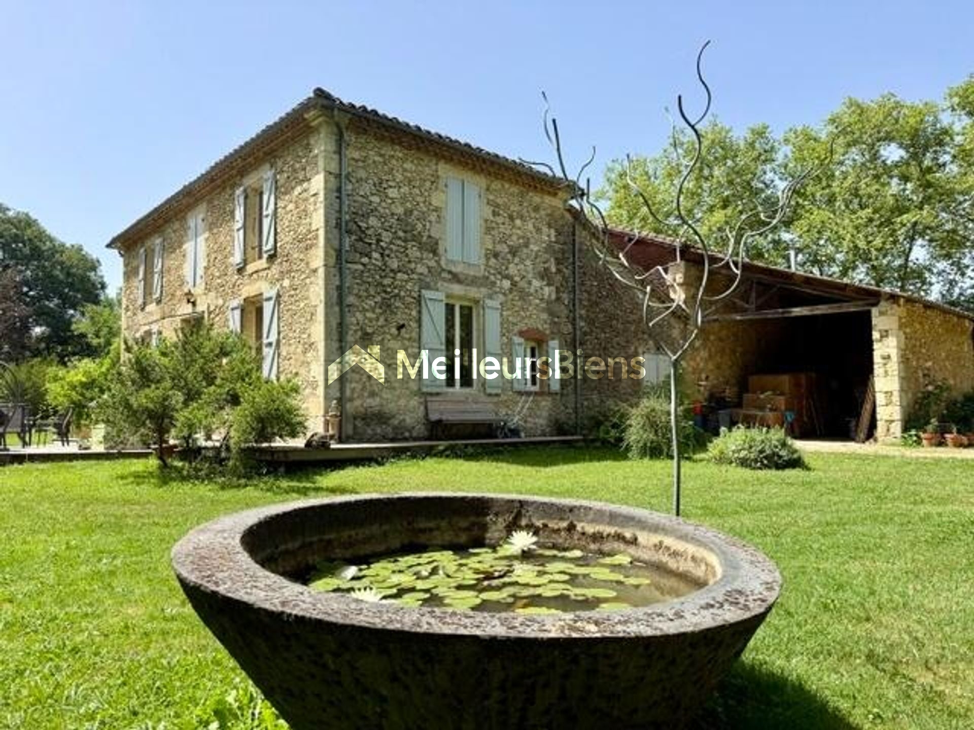 En exclusivité - A 5 min de Vic-Fezensac - Superbe Gasconne avec appartement et grange