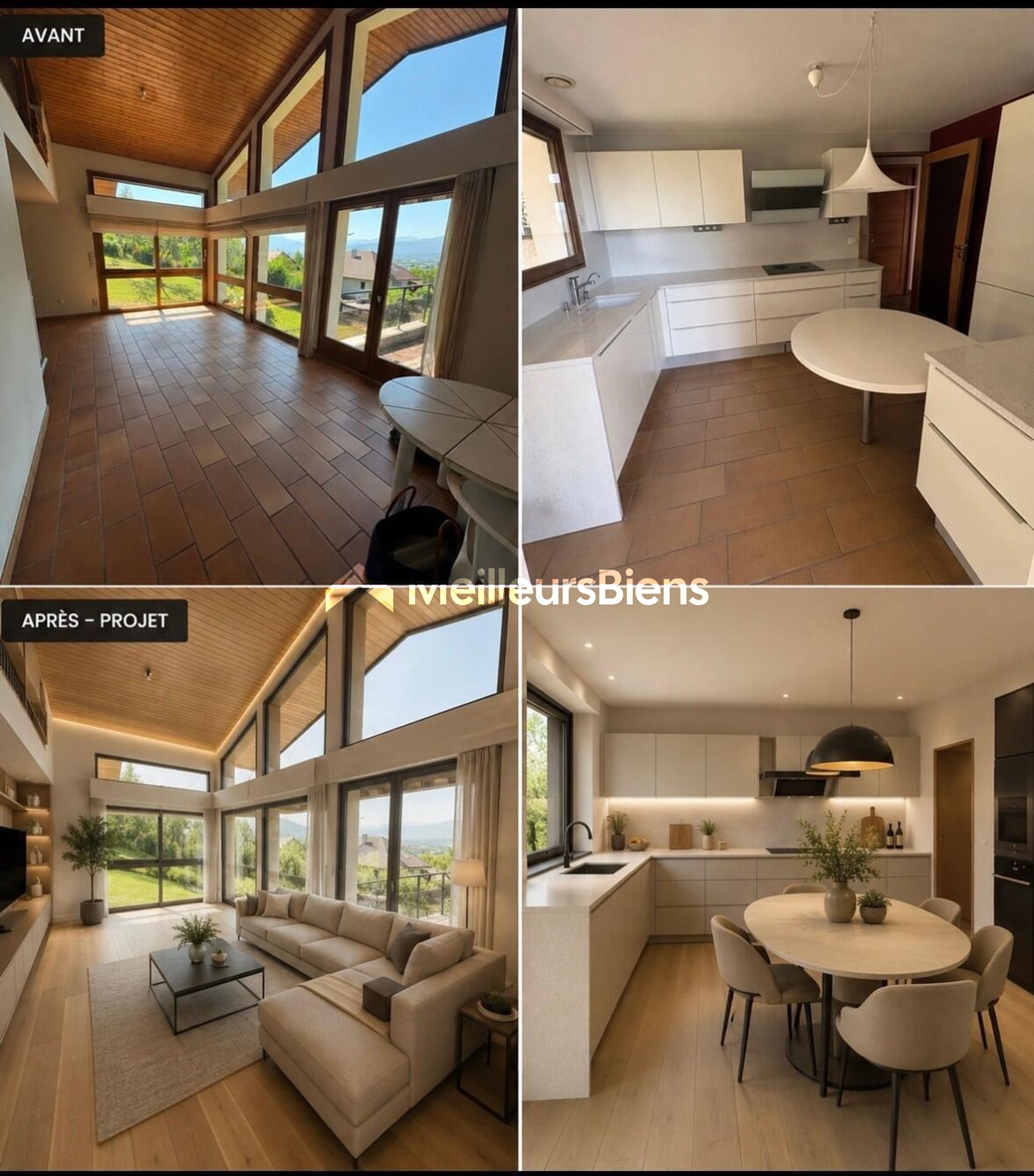 Projet de rénovation d'exception .  Découvrez le potentiel exceptionnel  de cette maison d'architecte  avec son emplacement d'exception
