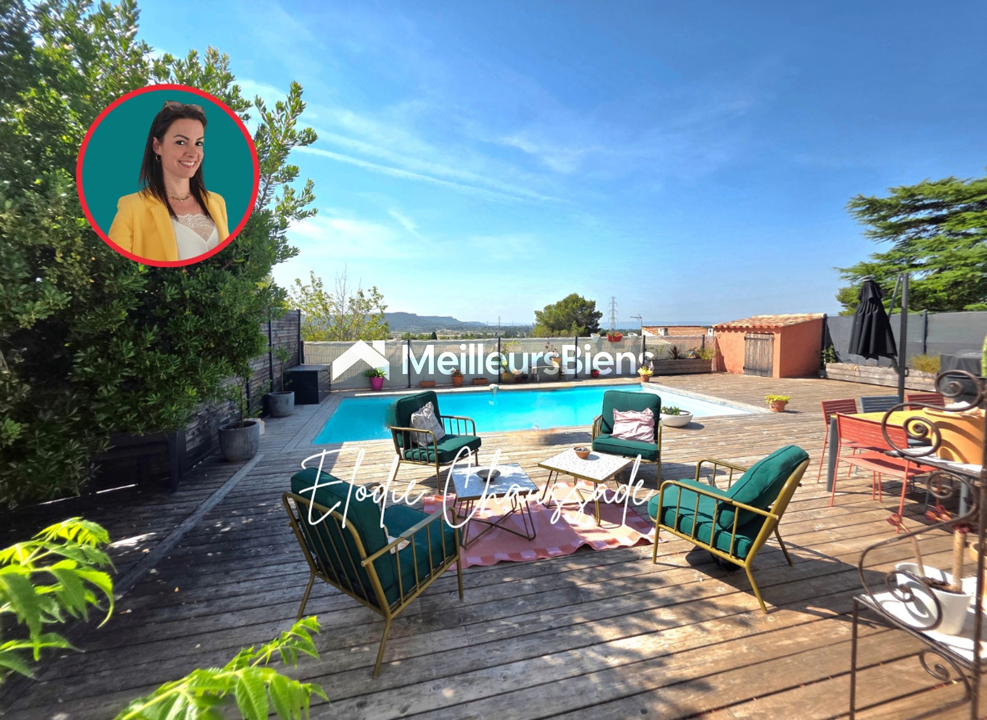 4 chambres, piscine, pétanque et panorama d'exception