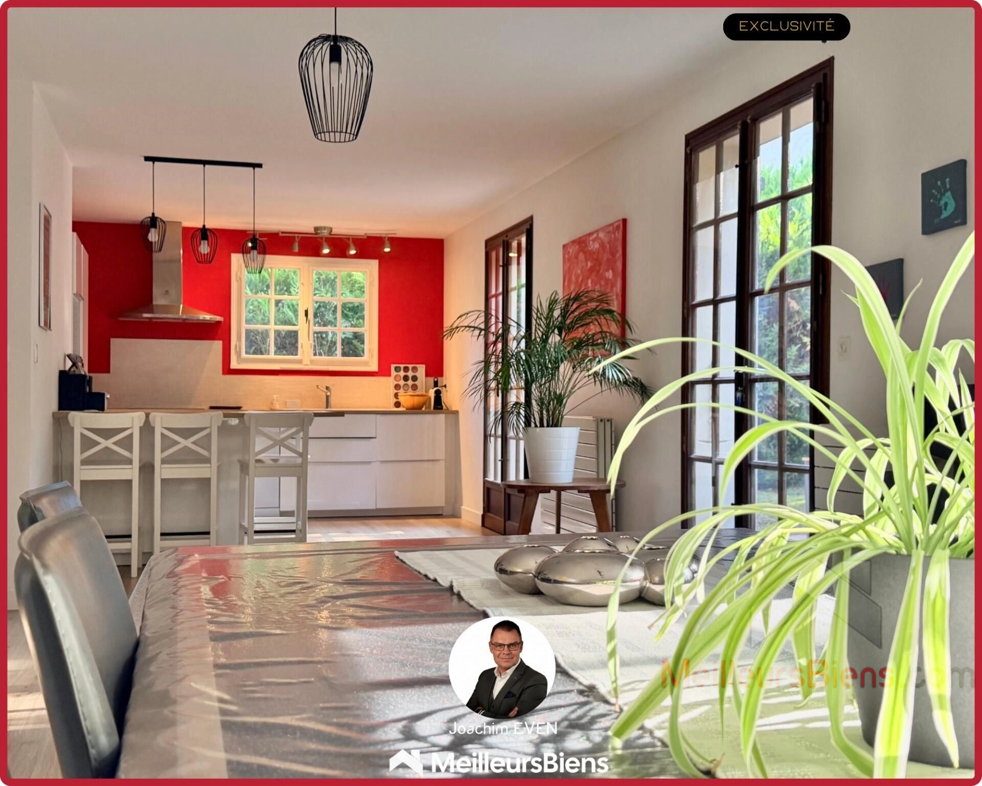 Maison familiale rénovée - 7 pièces - 5 chambres - Grand jardin - Lons-le-Saunier