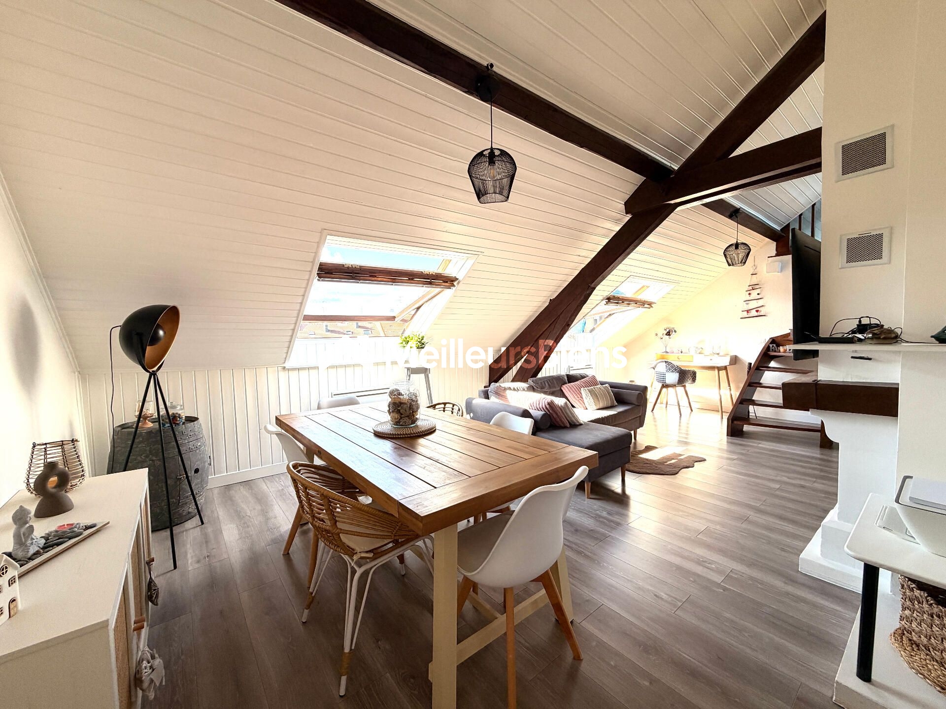 charmant T5 pièces à Belfort - 78 m² - 3 chambres - dernier étage