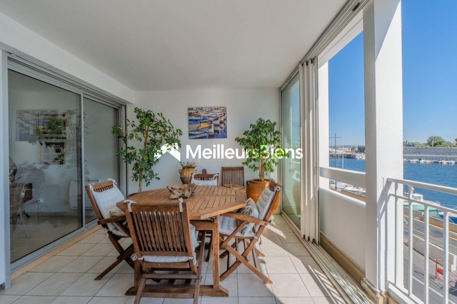 Sète, centre appartement 2 chambres de 96,85 m² avec vue sur quai !