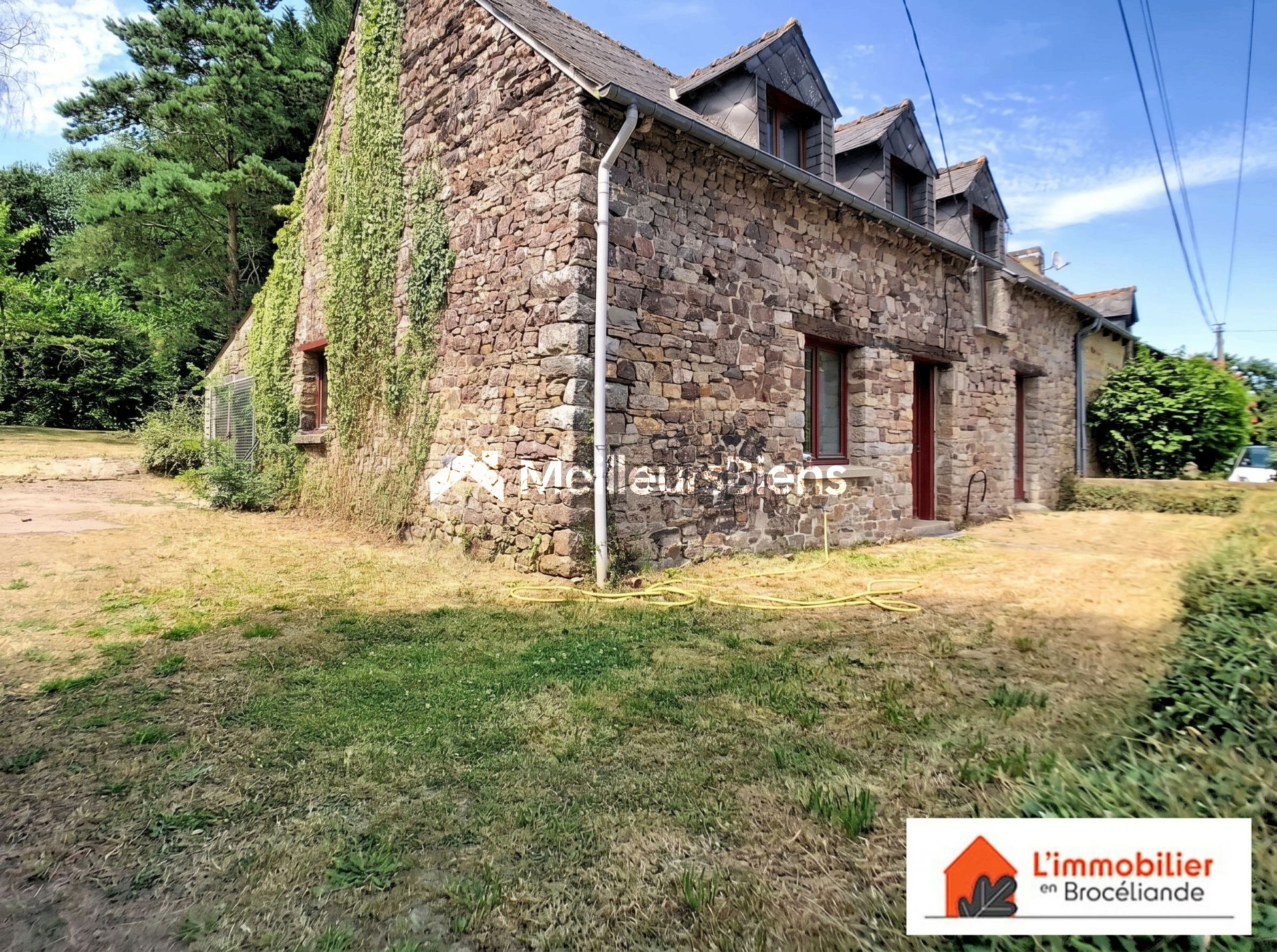 Charmante longère en Brocéliande sur 2 500m²