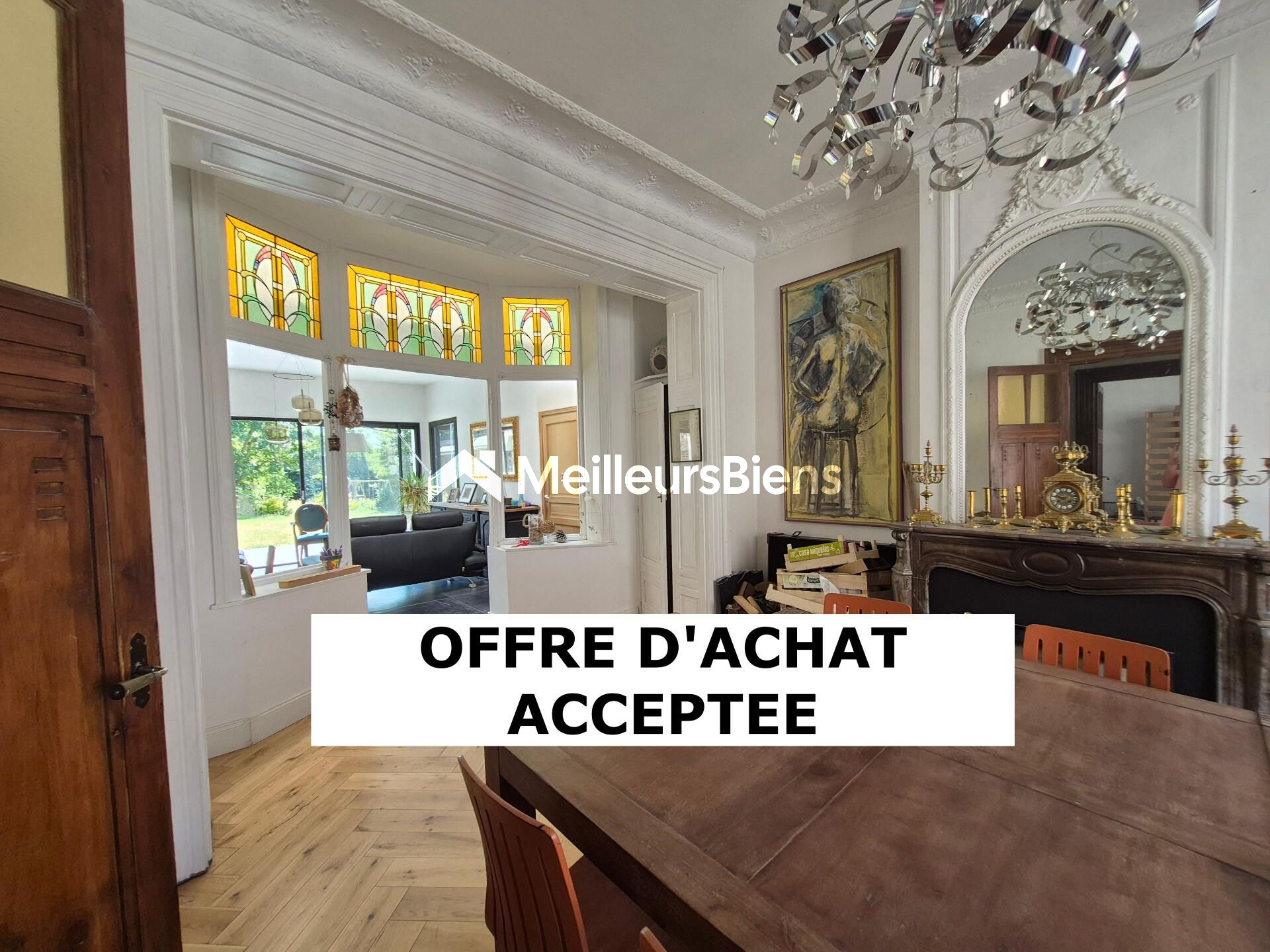 Maison de Maître 211 m² | 6 chambres | 1 250 m² de terrain divisible |2 garages | Exclusivité