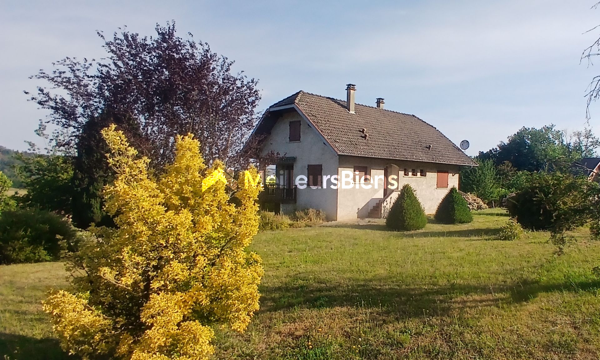Maison familiale à proximité du Lac d'aiguebelette (73) avec terrain arboré 2500 m²  Attignat-Oncin 73610
