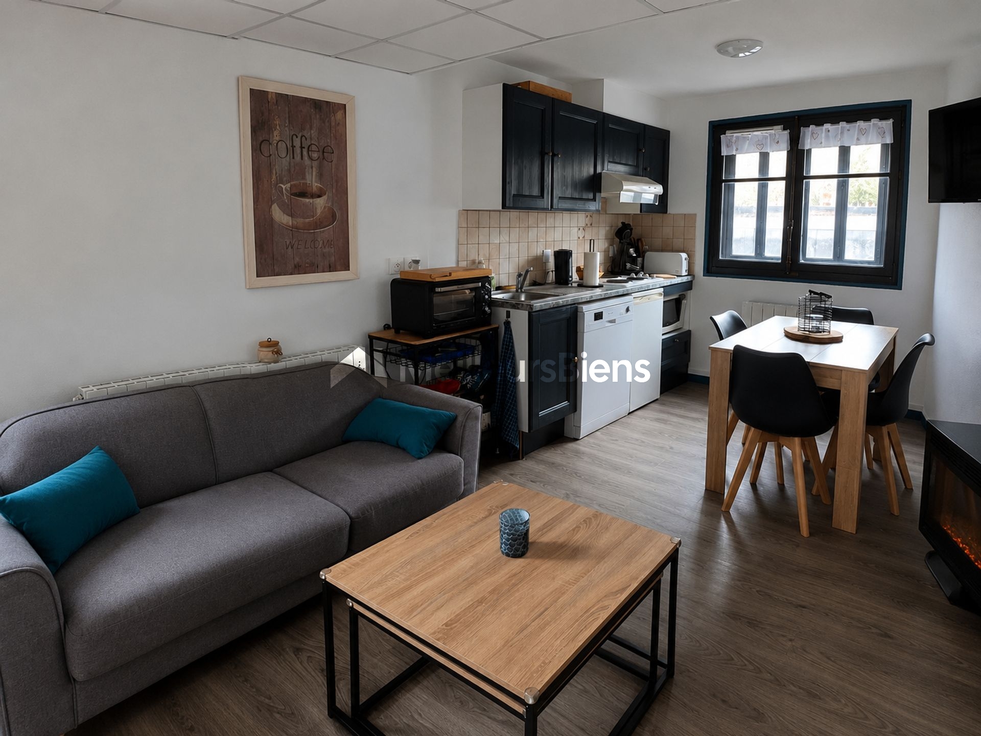 Vue dégagée sur les pistes et les massifs — Saint-François-Longchamp
