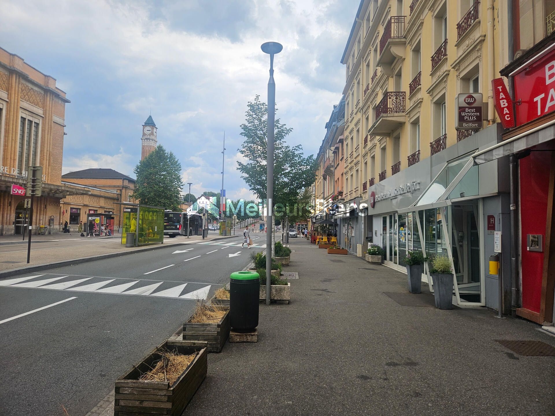 Local commercial 255 m² à Belfort centre gare, locataire en place