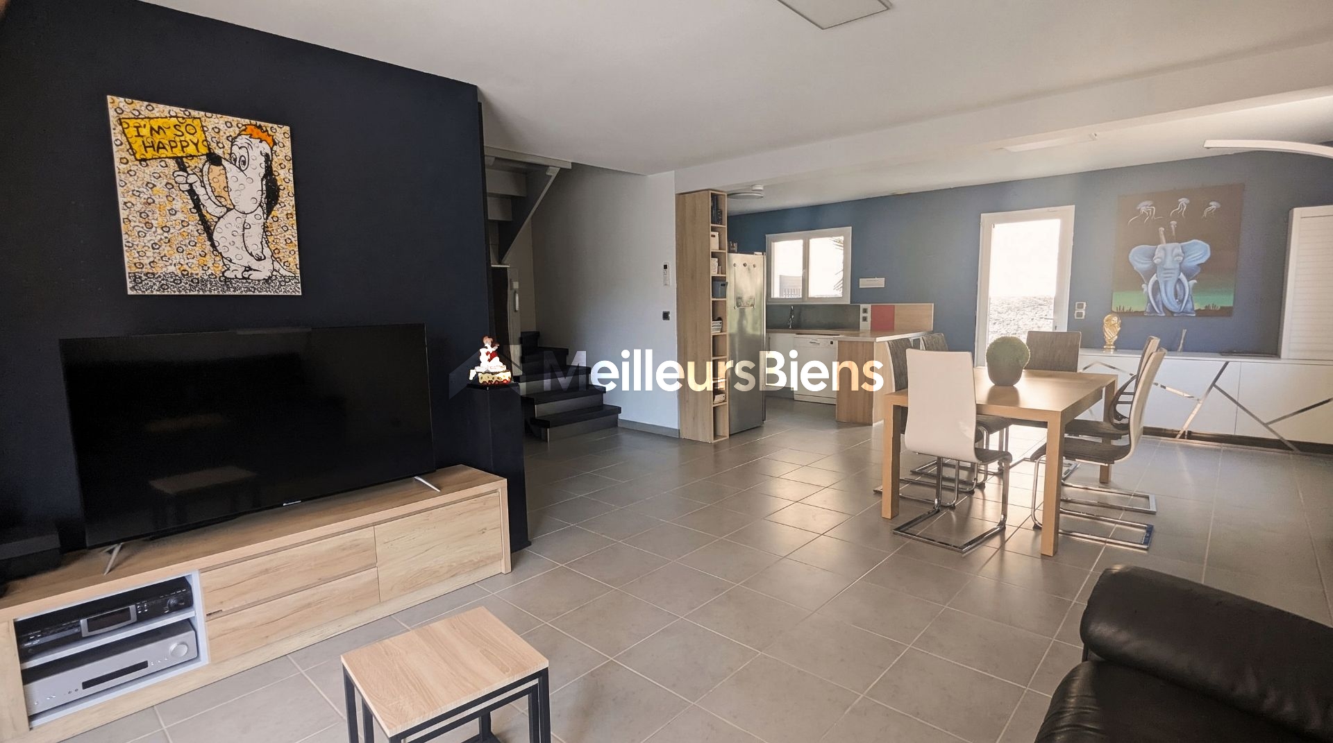 Gigean villa 4 chambres terrain clos 384 m² vaste pièce à vivre