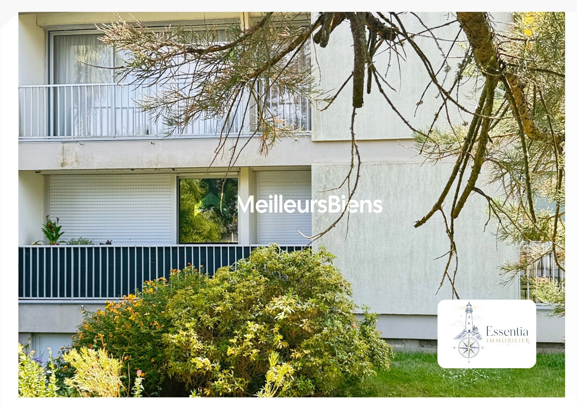 Exclusivité Auray – Appartement T4 de 78 m² avec loggia, vue parc, cave et parking