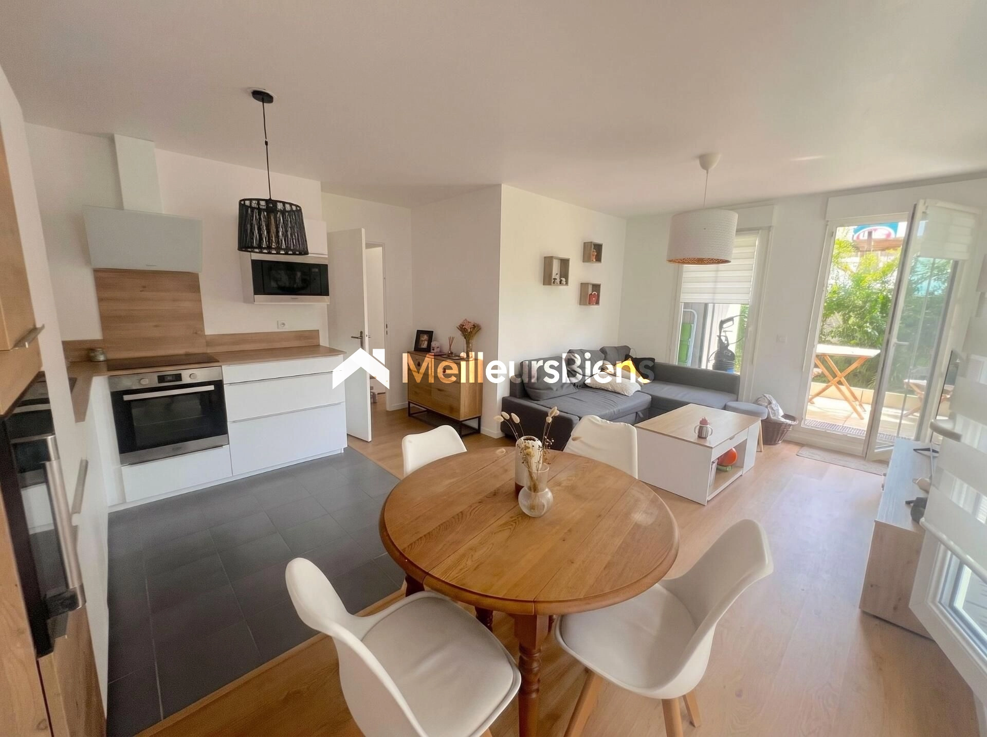 Appartement 3 pièces de 55 m² avec jardin à Maurepas 78310