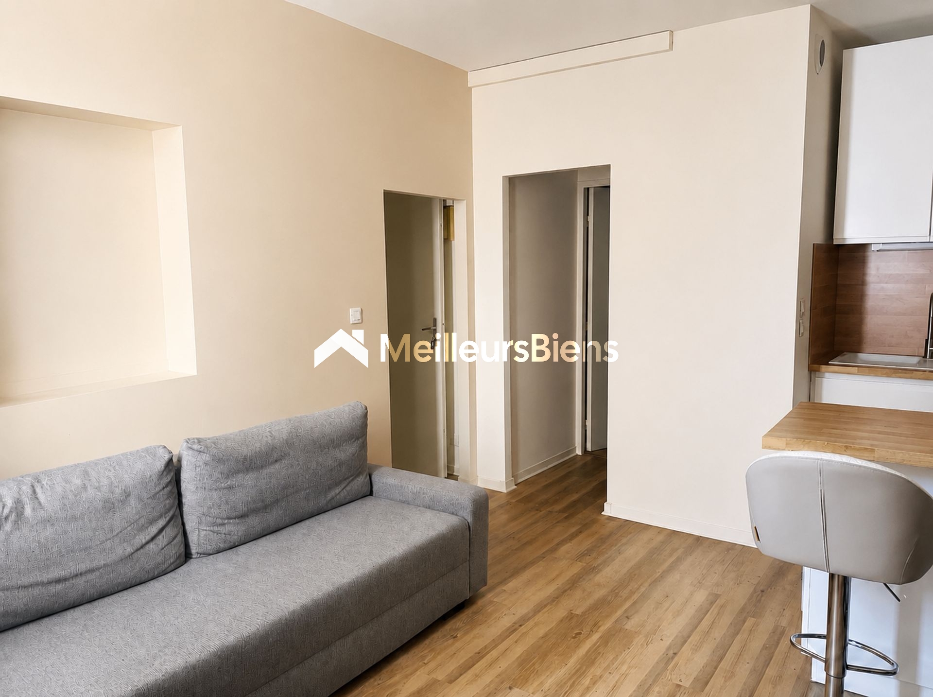 Appartement 31 m² à Dijon, 1 chambre et séjour cuisine équipée