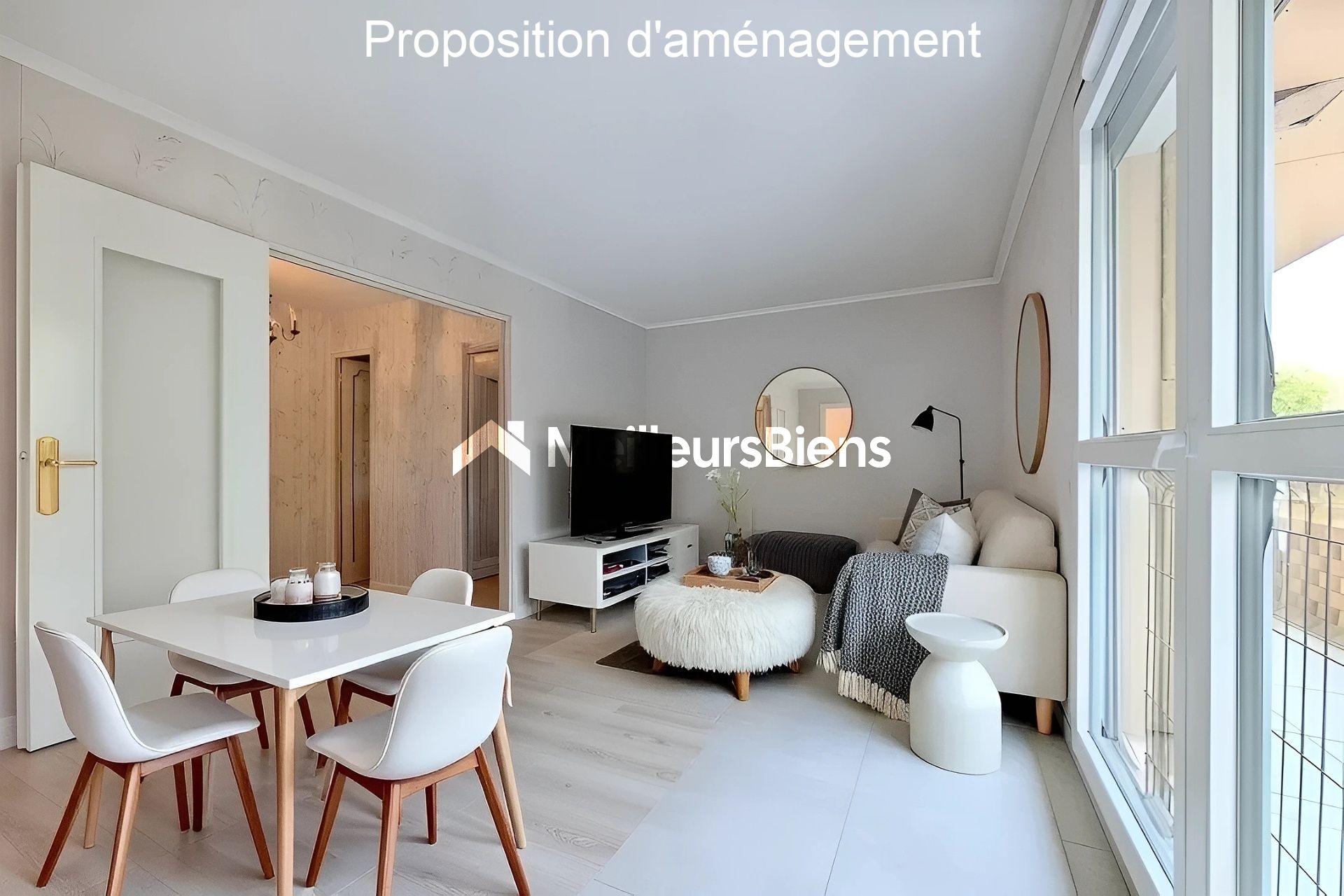 F2 53 m² parking et cave