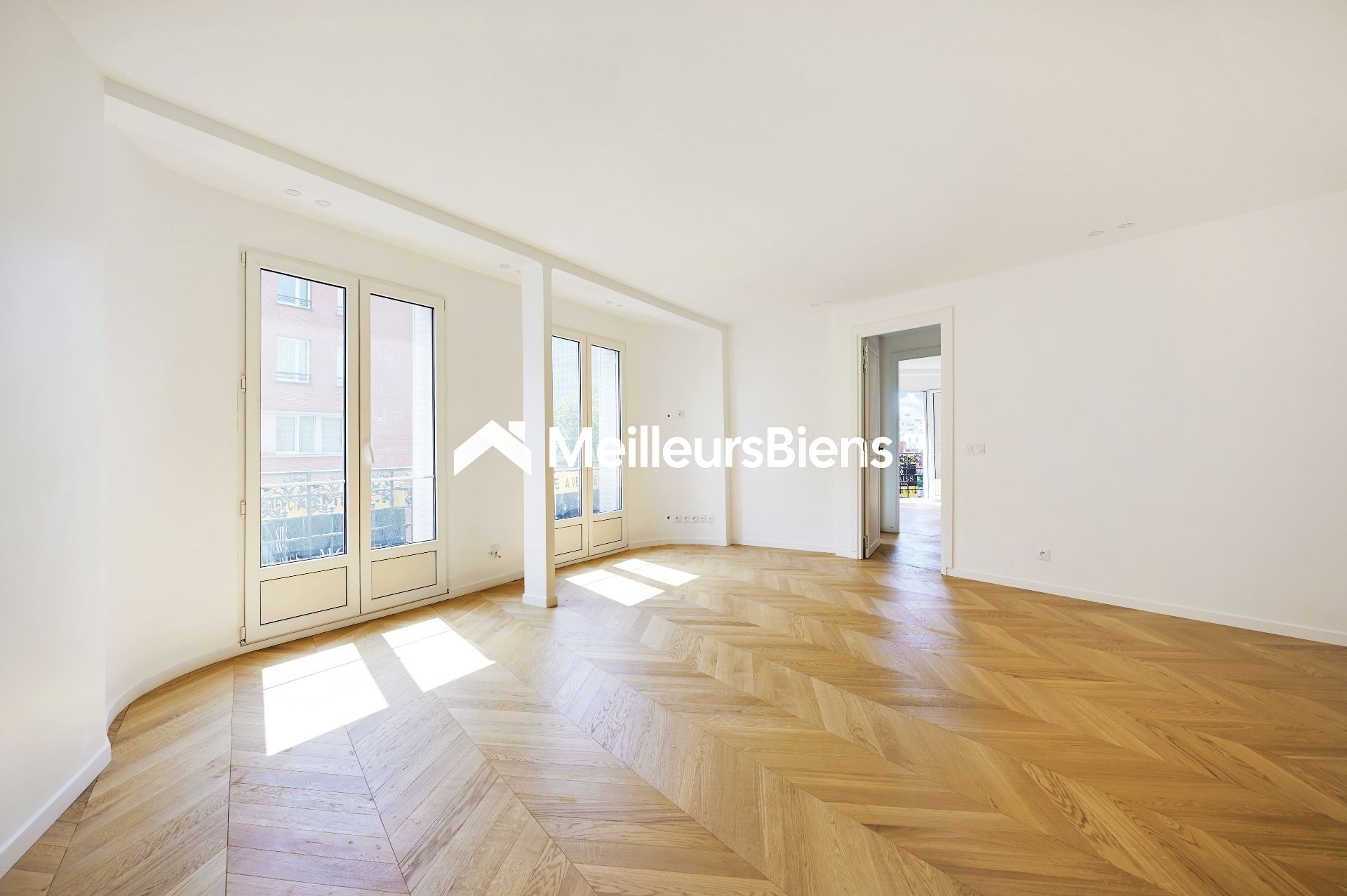 Montreuil 93100 3 pièces de 63 m² au 2e étage lumineux