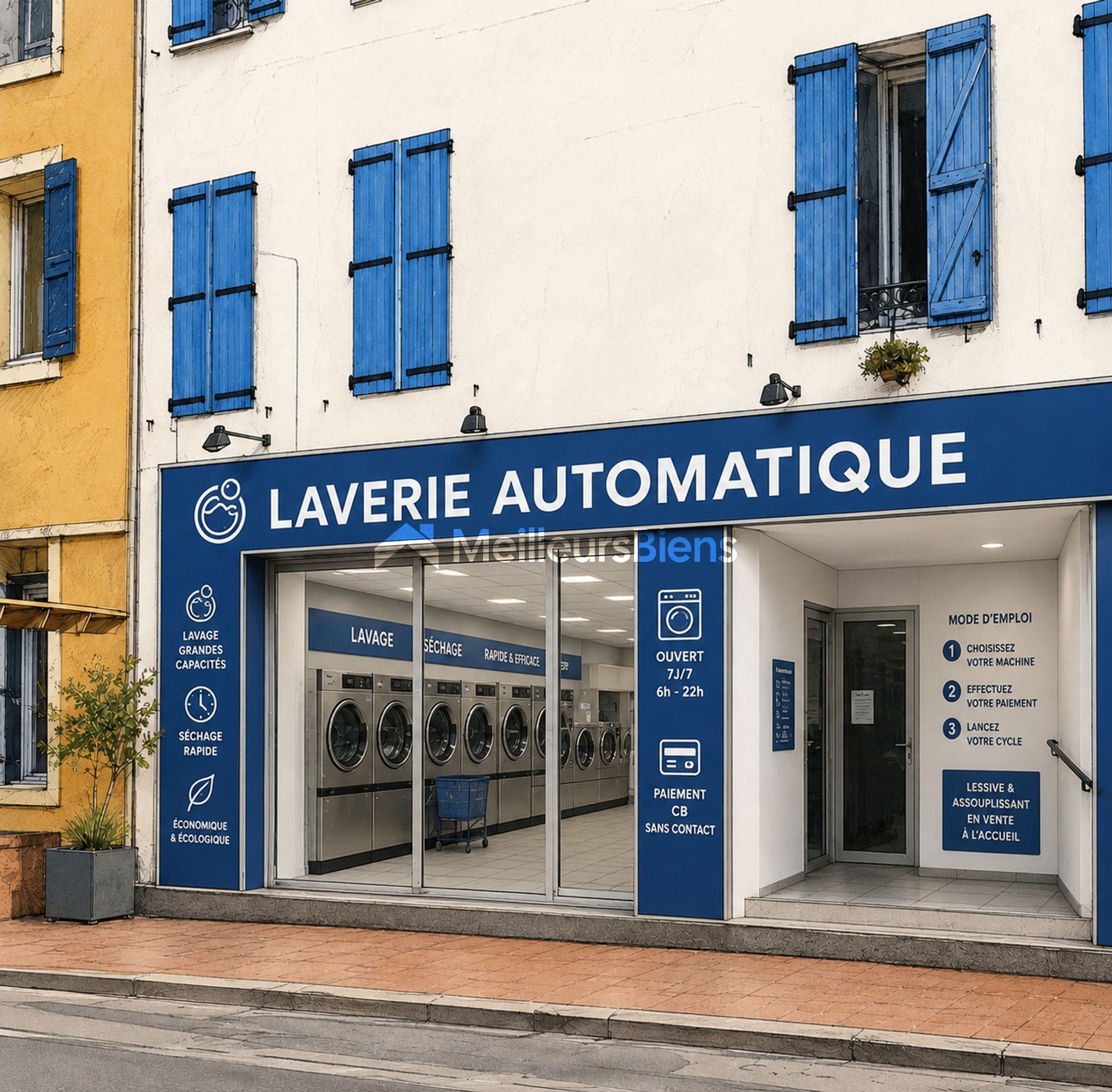 Fond de commerce en activité à Sigean, local 2 pièces 80 m²