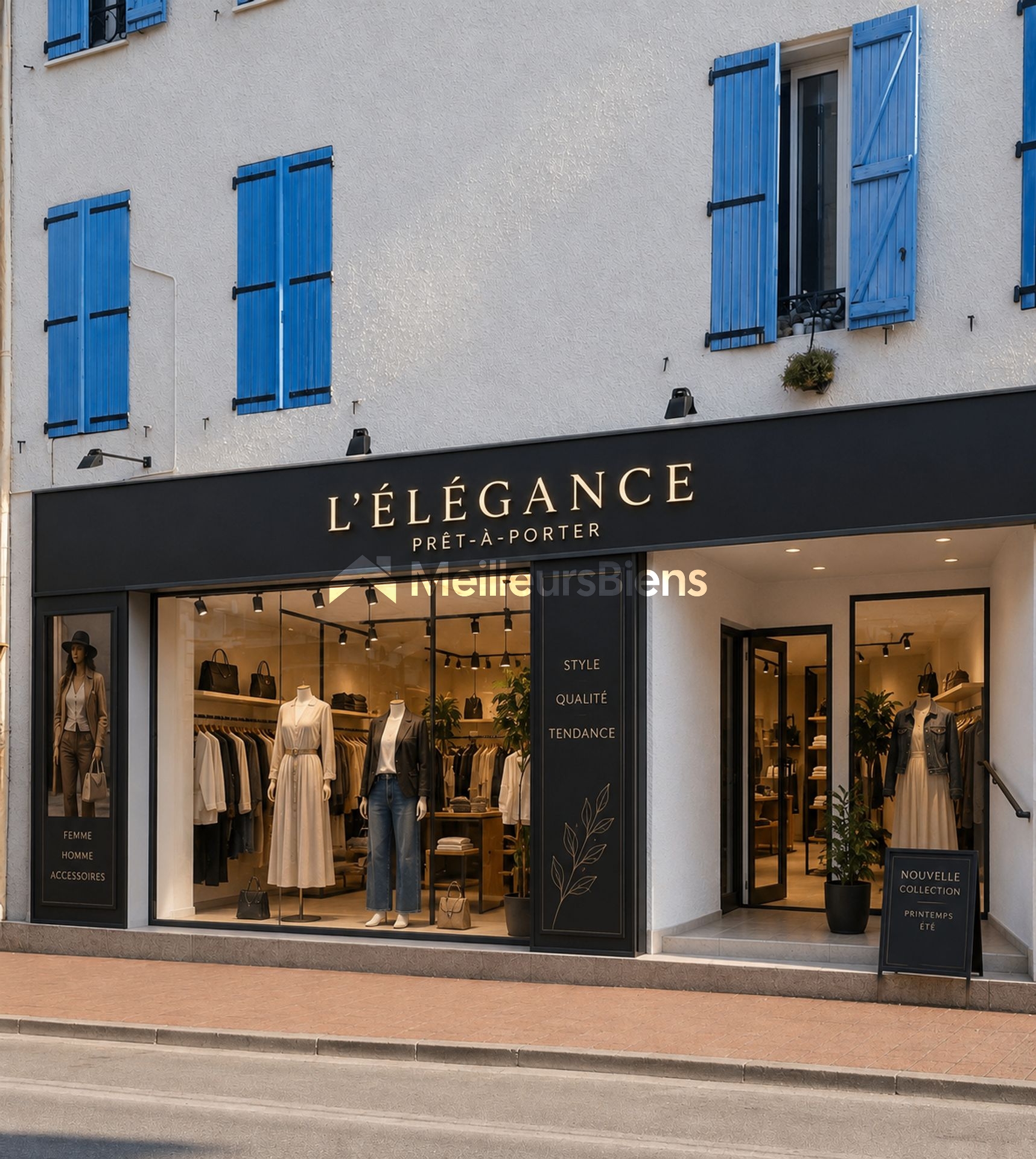 Fond de commerce en activité à Sigean, local 2 pièces 80 m²