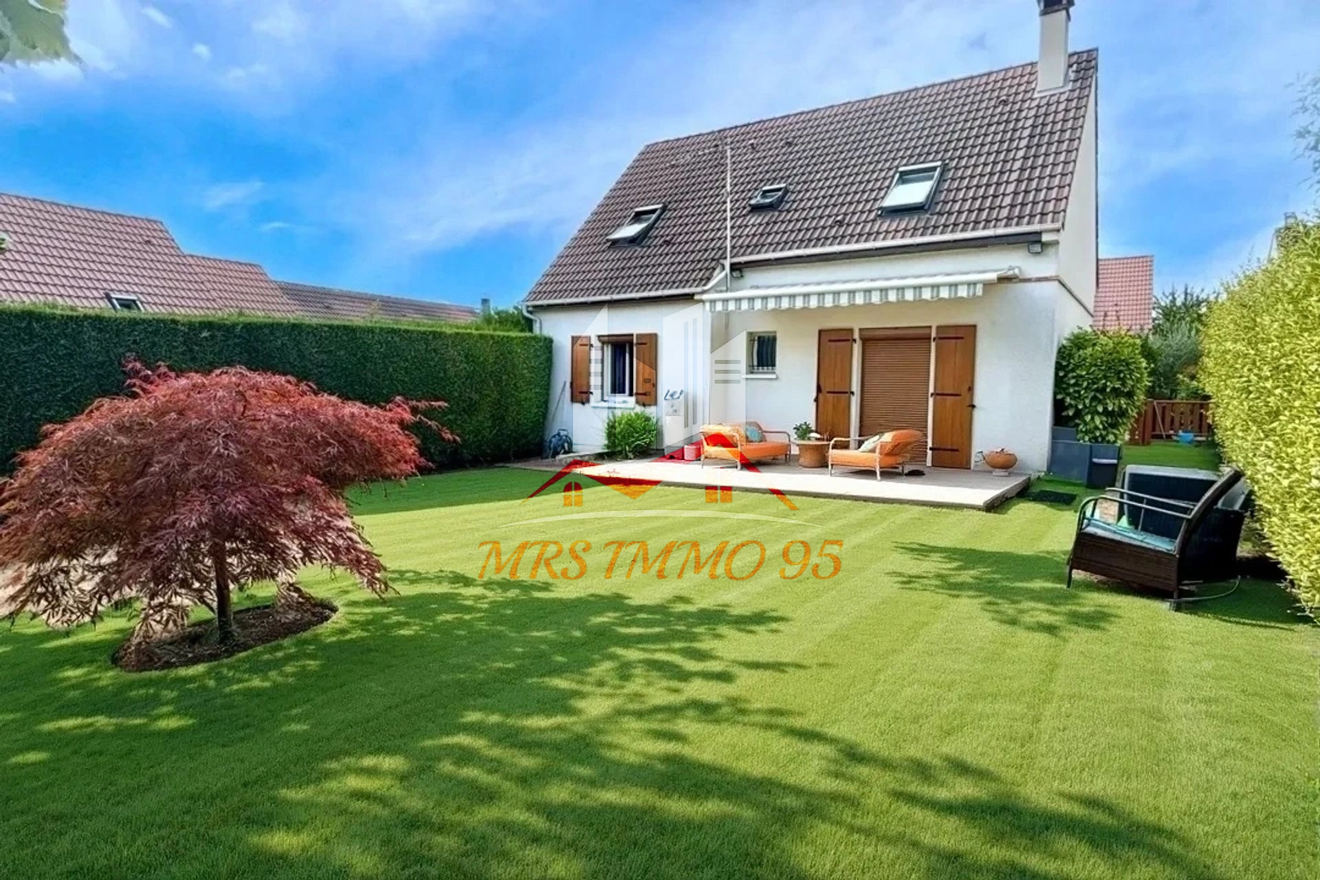 Maison 3 chambres 98 m2 avec garage et jardin